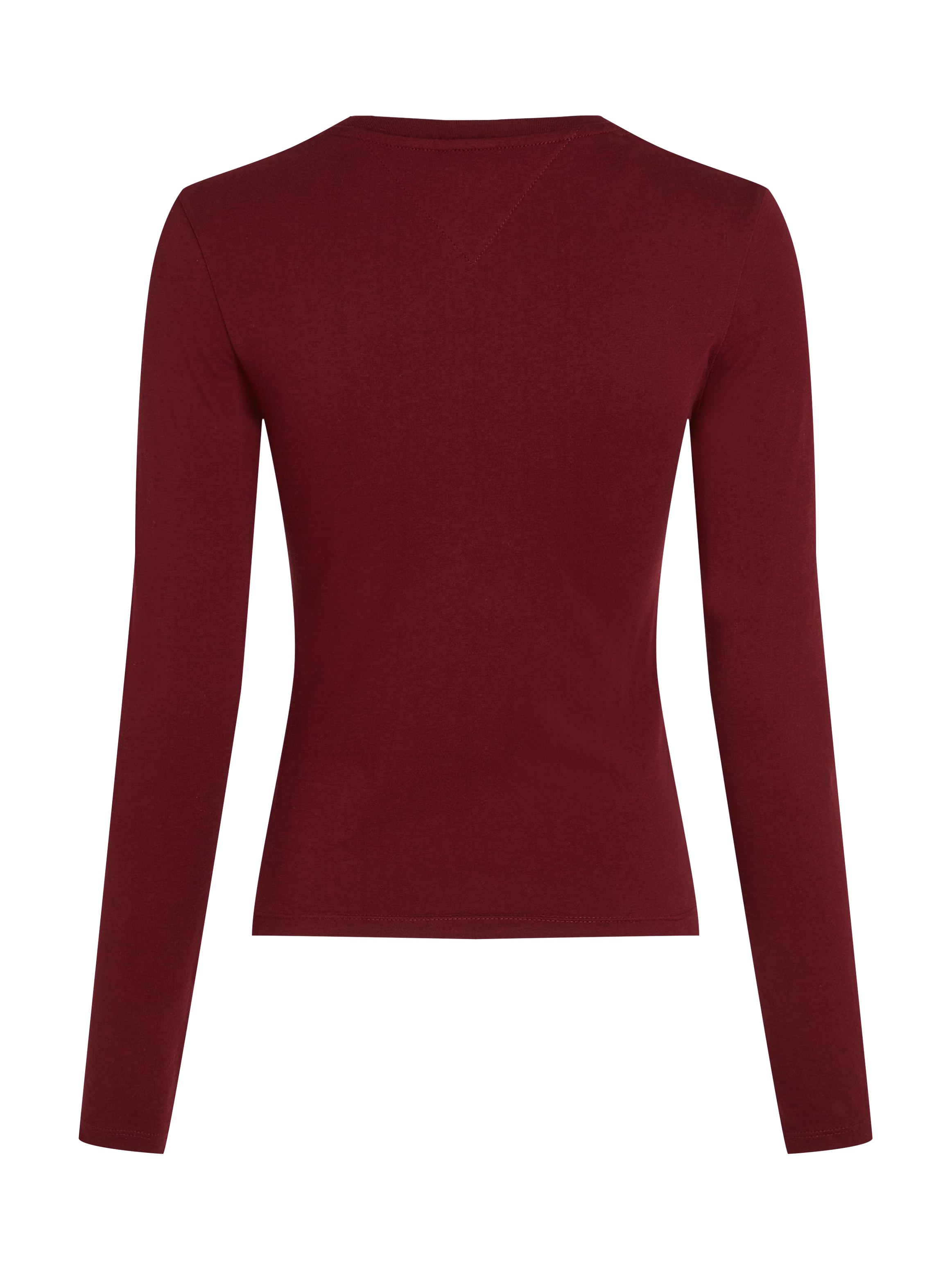 Tommy Jeans Curve T-Shirt »TJW SLIM ESSENTIAL LOGO 2 LS EXT«, in Grossen Grössen mit Logoschriftzug