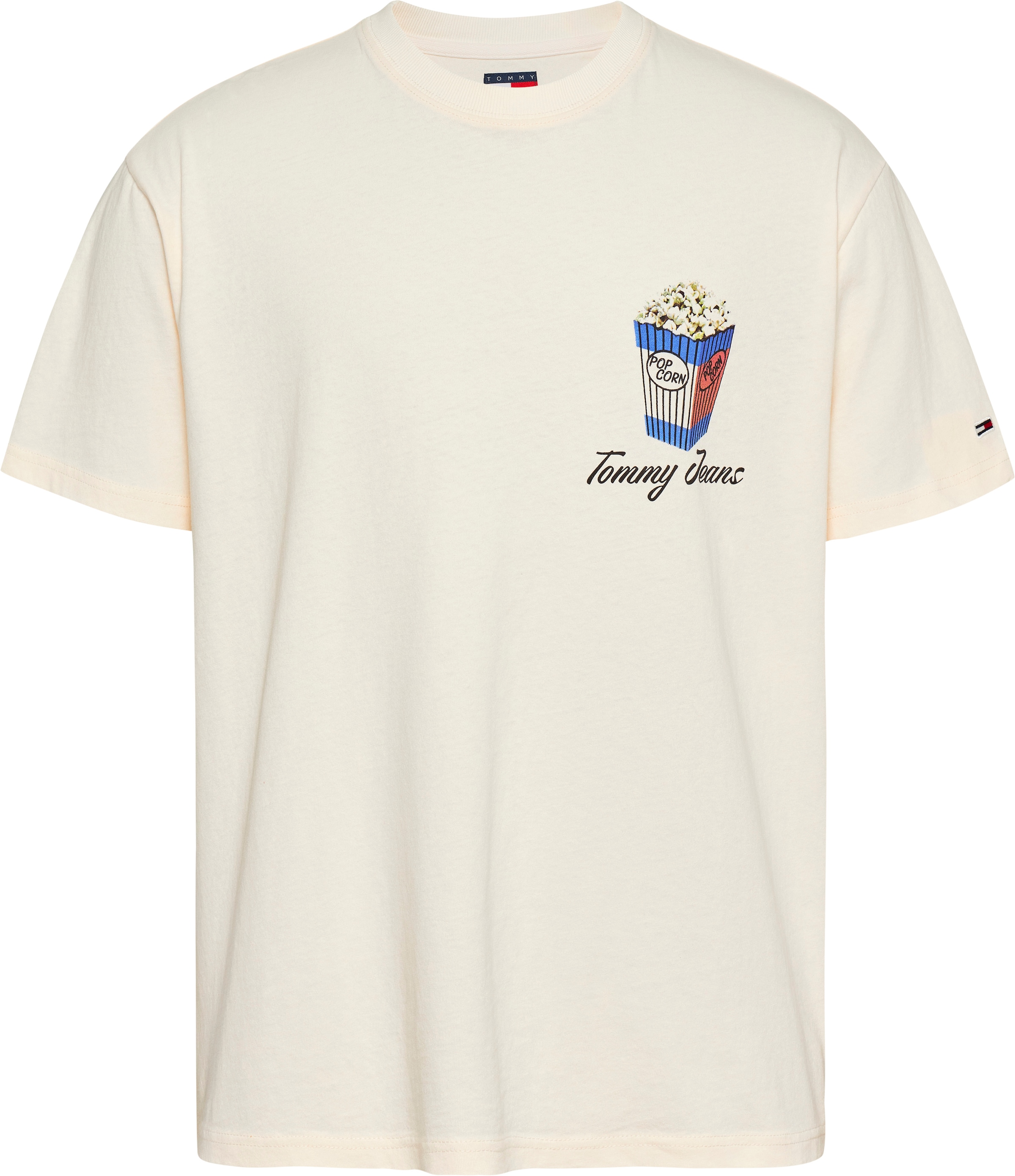 Tommy Jeans T-Shirt »TJM RLX NOVELTY 2 GMD TEE«, mit grossem Logo am Rücken