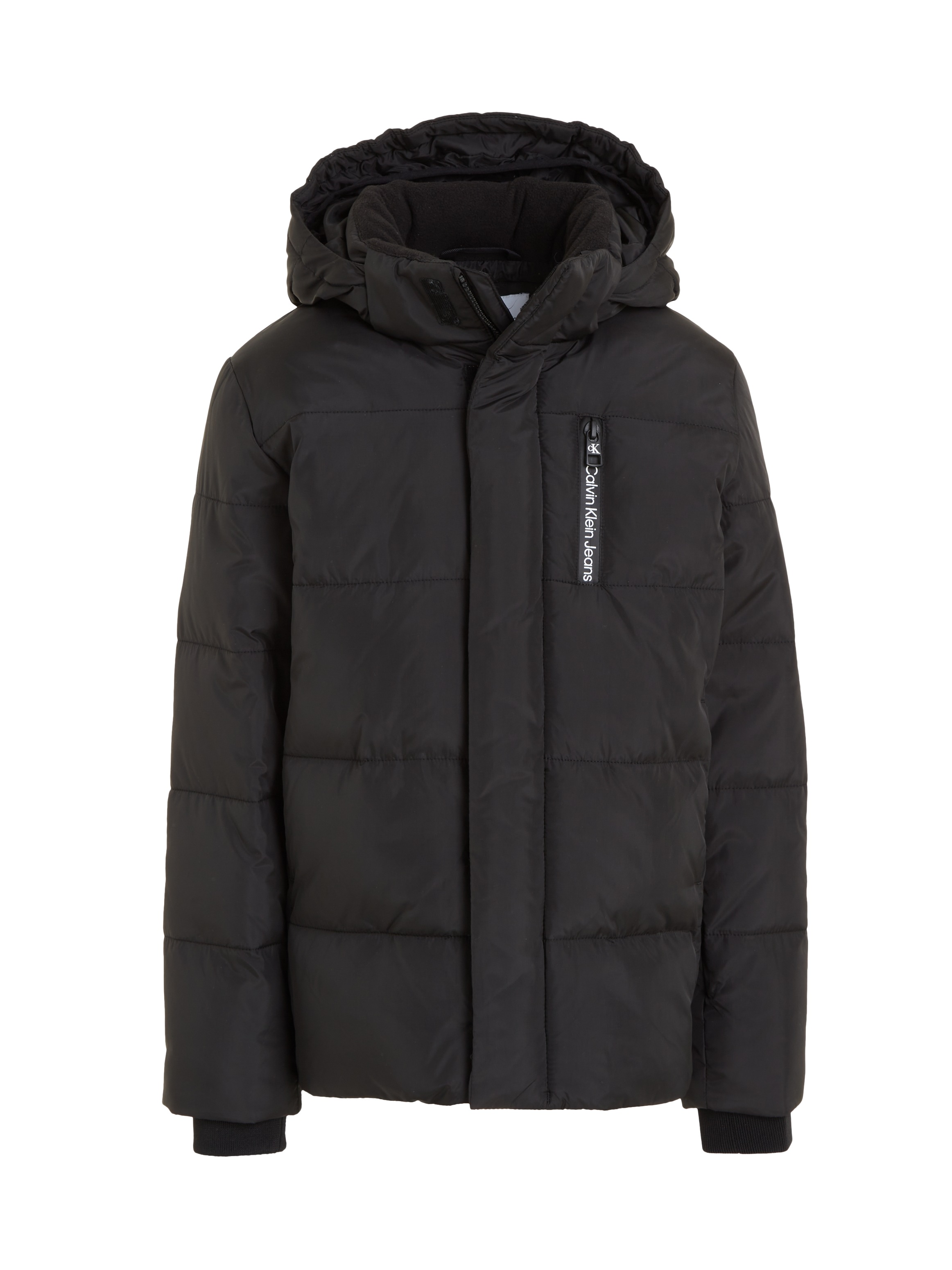 Calvin Klein Jeans Winterjacke »ESSENTIAL PUFFER JACKET«, mit Kapuze, für Kinder bis 16 Jahre und Calvin Klein Markenlabel