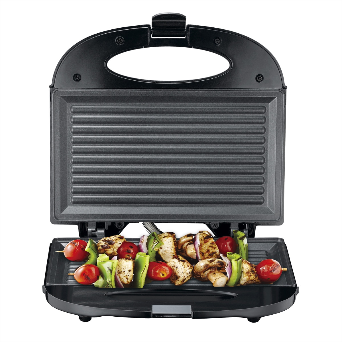 MELISSA Waffeleisen »Melissa Sandwichmaker 16240109, Sandwichmaker/Grillplatte, schwarz, 750W«