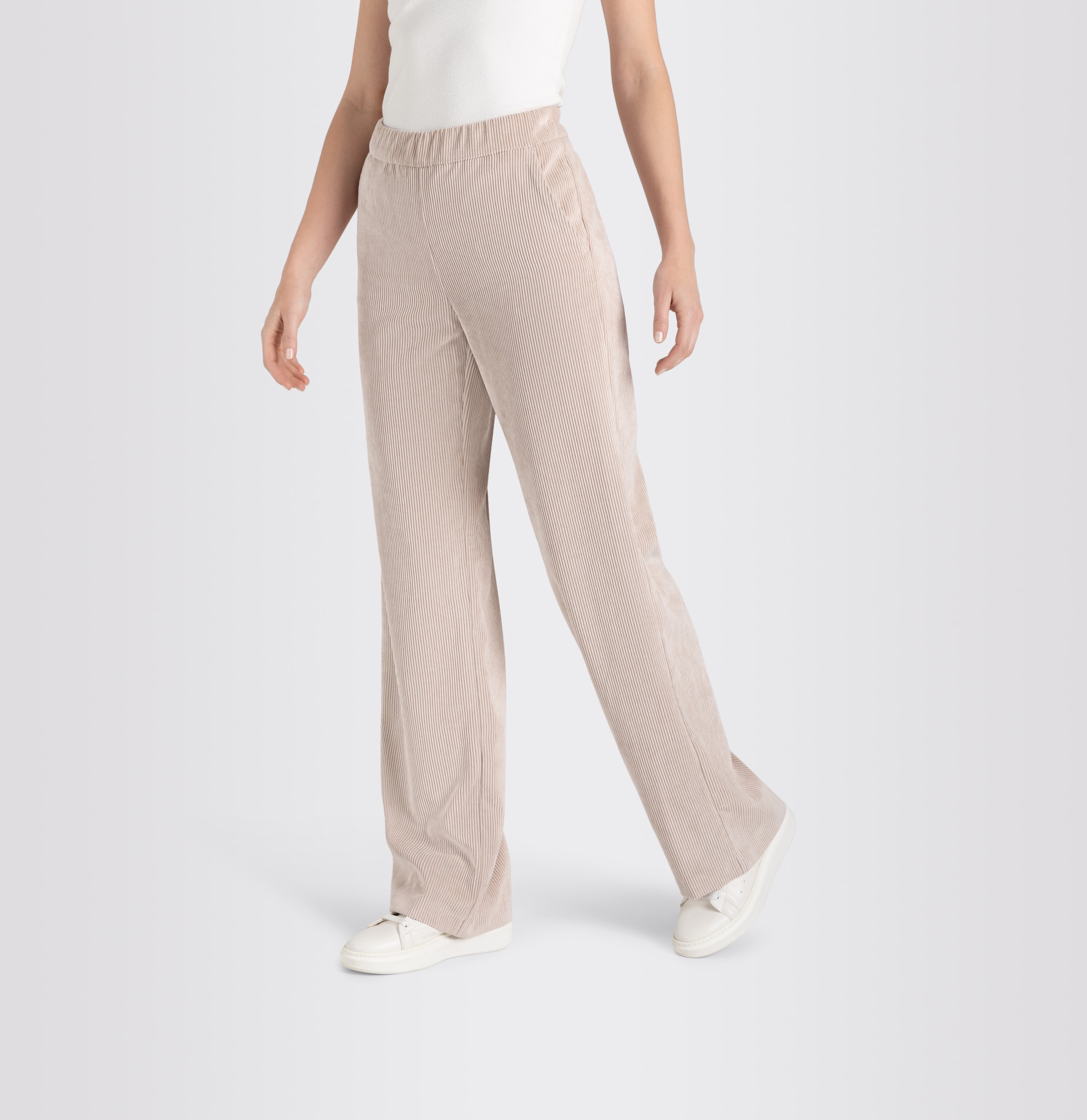 MAC Cordhose »CHIARA«, mit weitem Bein