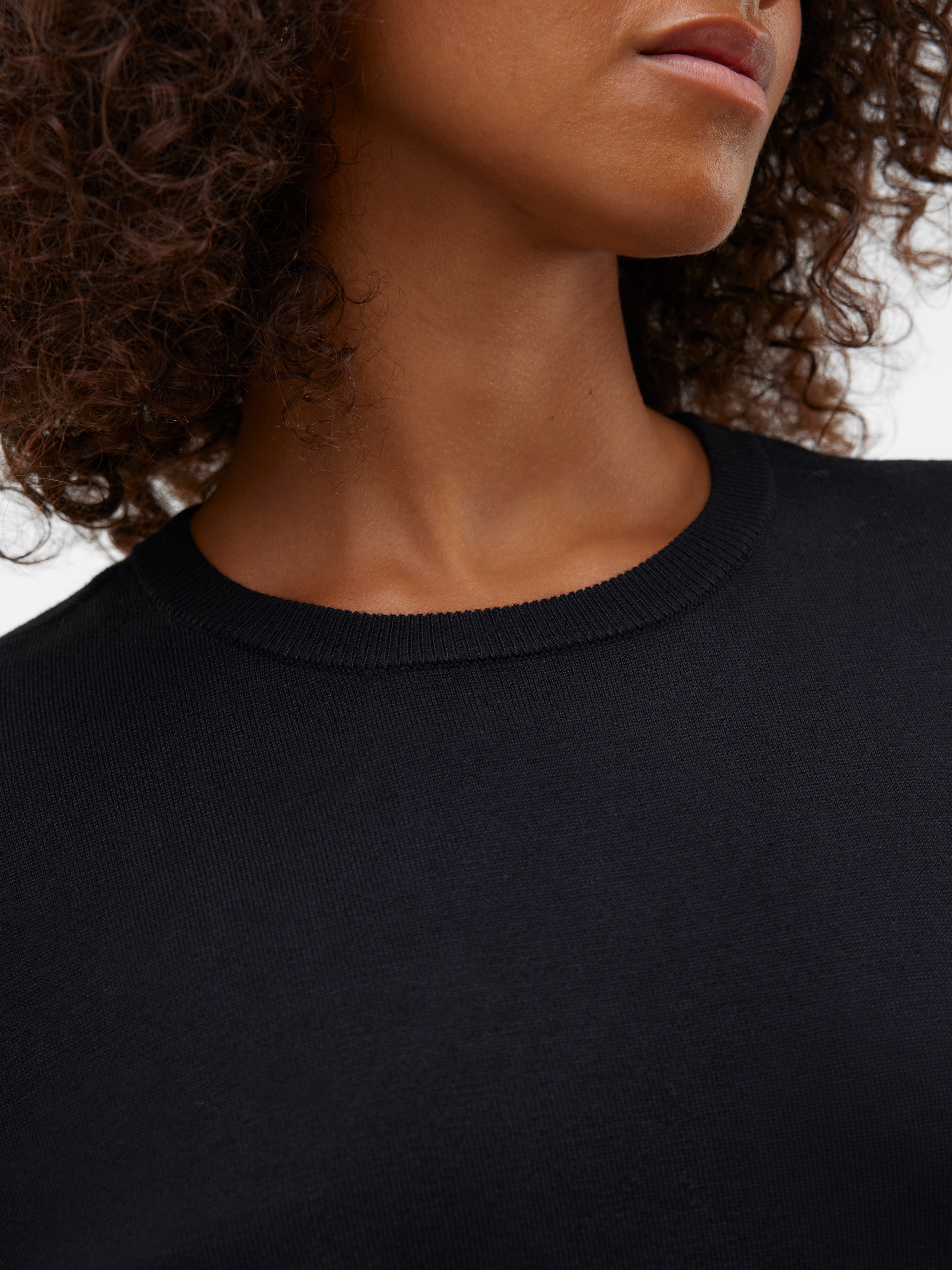 Vero Moda Kurzarmpullover »VMSILJE 2/4 O-NCK OVERSIZE PULL GA NOOS«