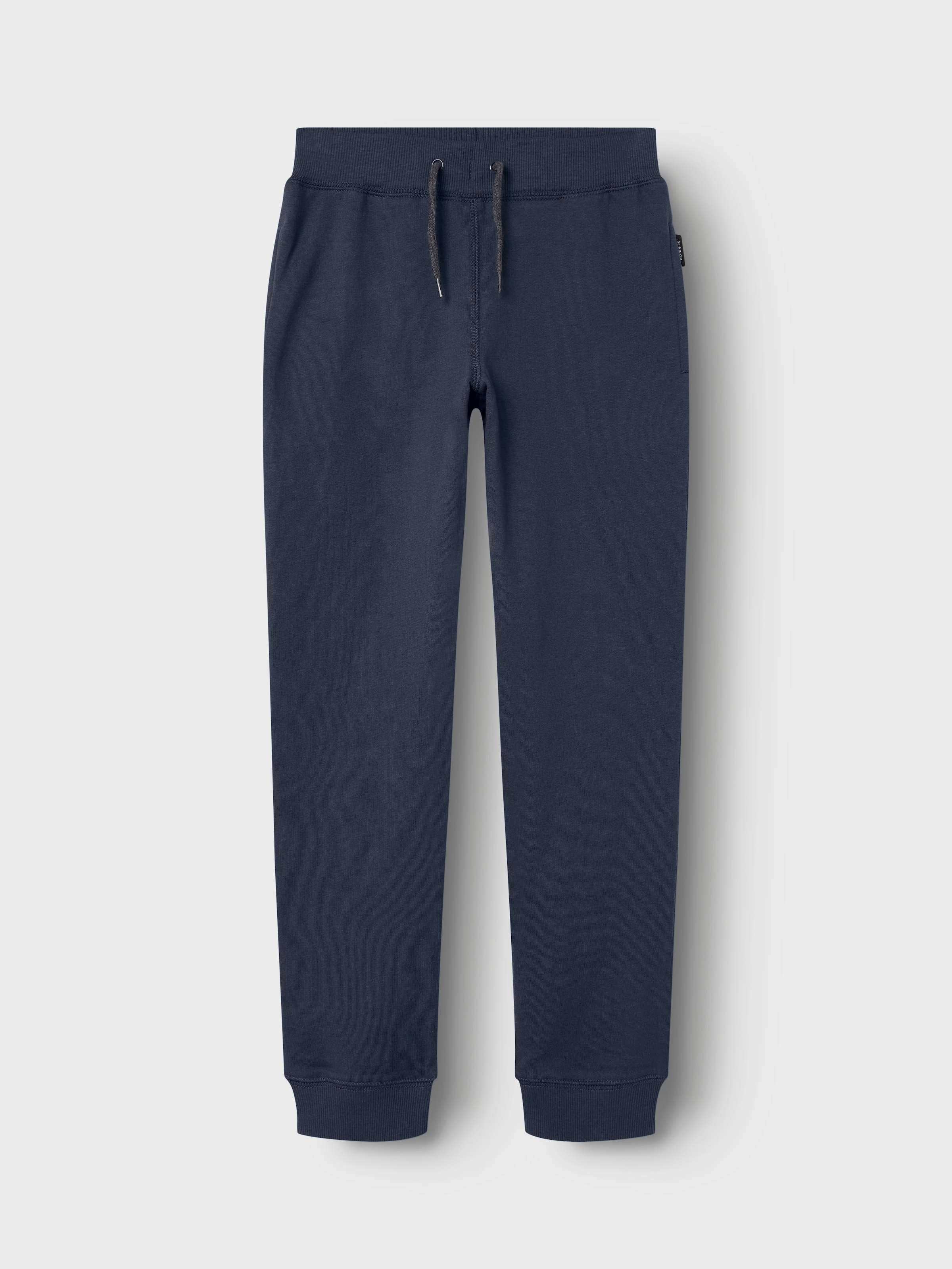 Name It Trainingshose »NKMSWEAT für Jungen mit verstellbarem Bund und Kordelzug«, unifarben, casual, regular fit, Baumwollmix, Rundhals