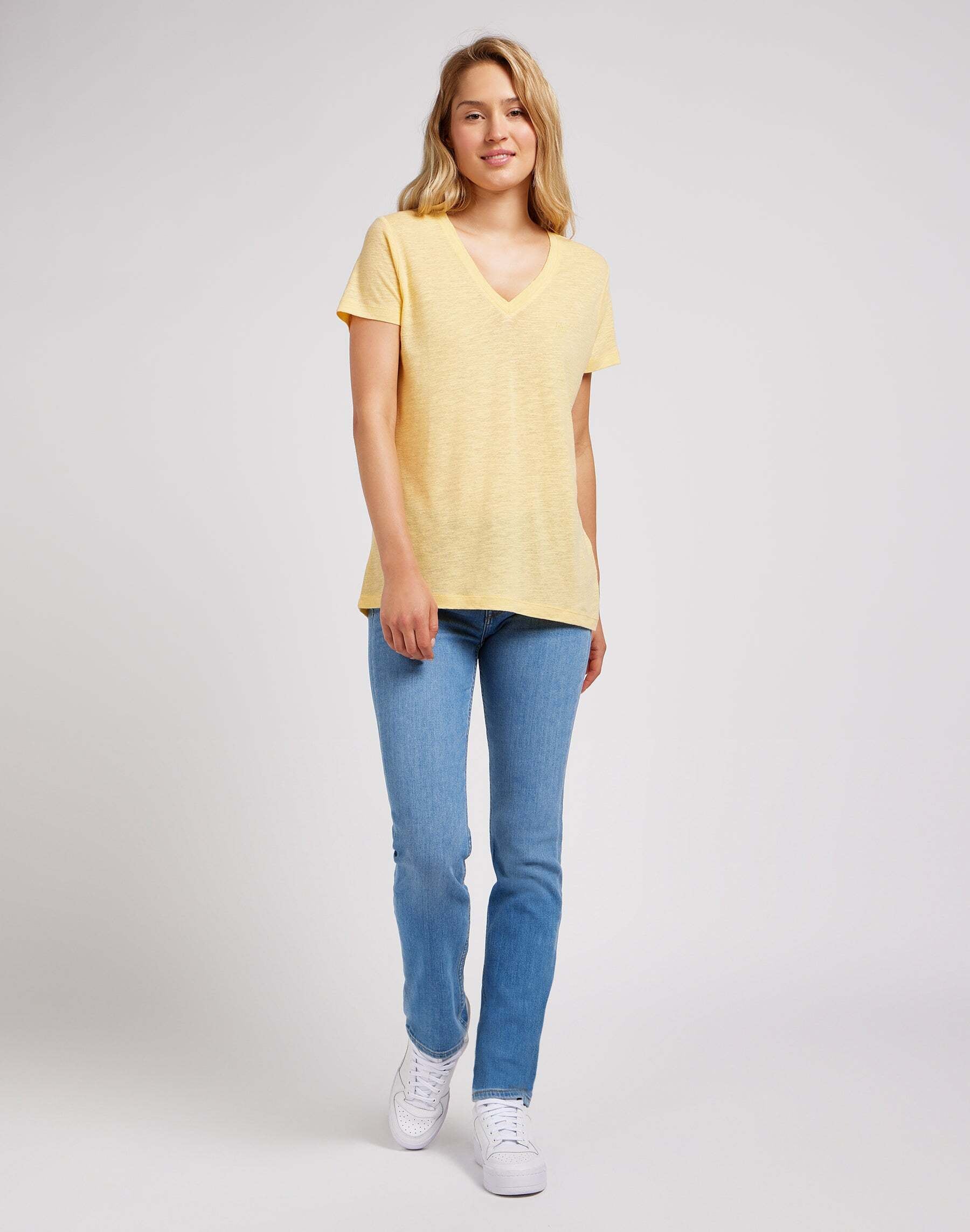 Lee® T-Shirt »LEE T-Shirts V-Neck Tee«