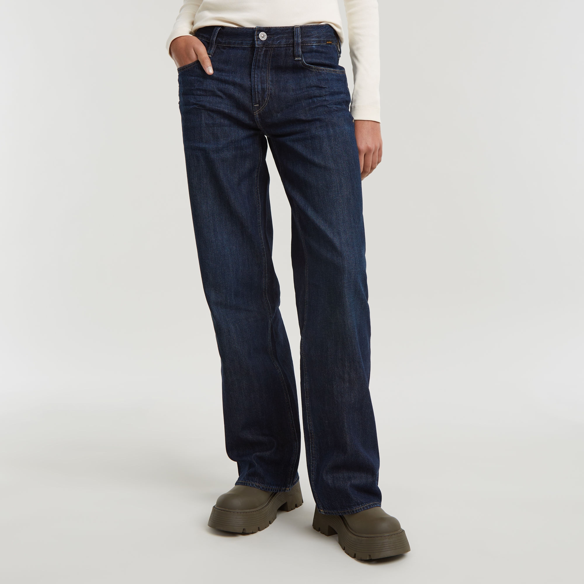 G-STAR Loose-fit-Jeans »Judee Loose Wmn« mit innenliegender Münztasche