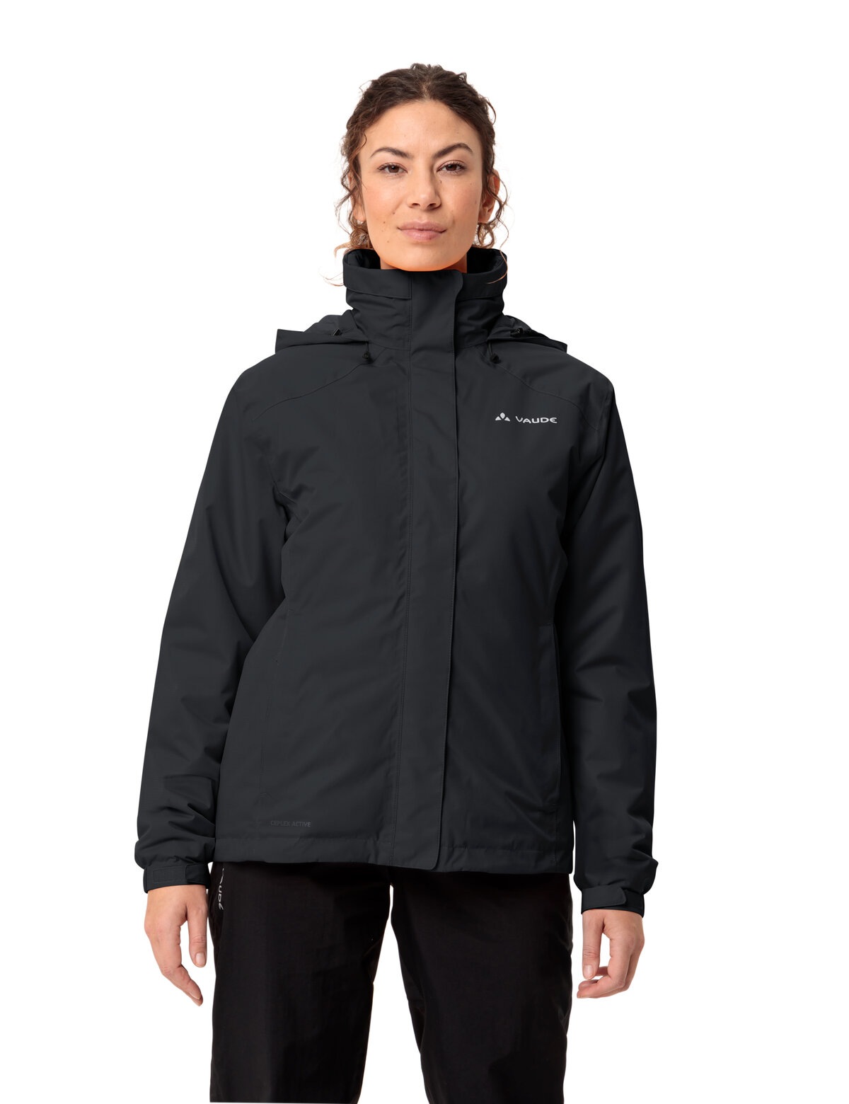 VAUDE Fahrradjacke »WOMEN'S ESCAPE BIKE WARM JACKET« 1 Stk. tlg. mitKapuze Wasserdicht, winddicht und atmungsaktiv