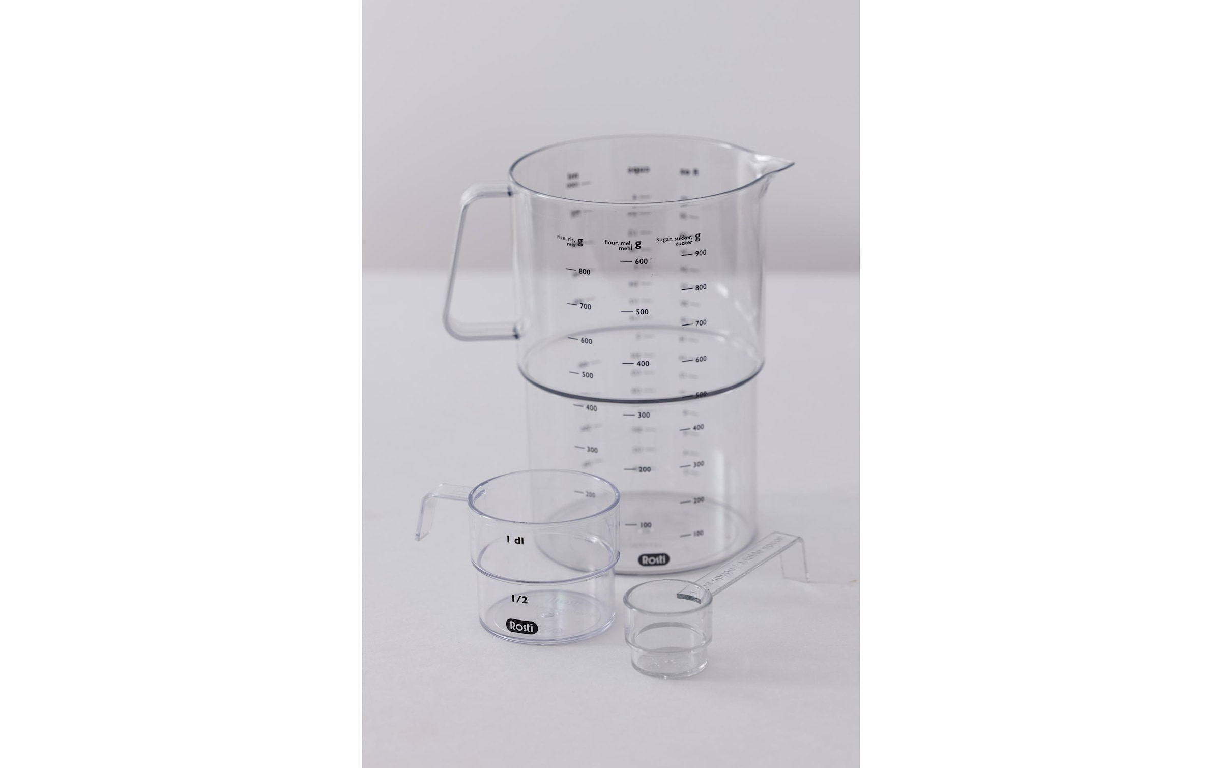 Messbecher »Rosti Mensura 11,15 dl«, Kunststoff, (3 St.)
