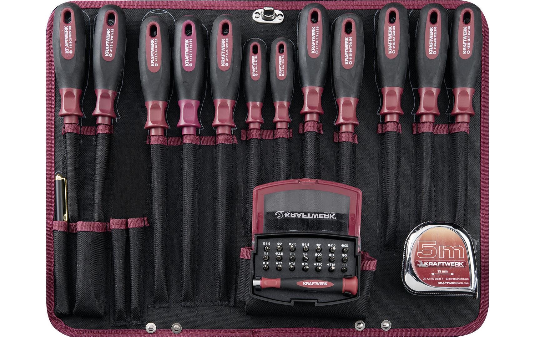 Kraftwerk Werkzeugset »ABS-Profi P300«, (186 tlg.)