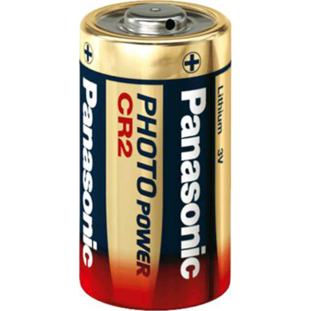 Panasonic Batterie »1 Stück Cylindrical Lithium - CR2«, CR2, 3 V, (1 St.)