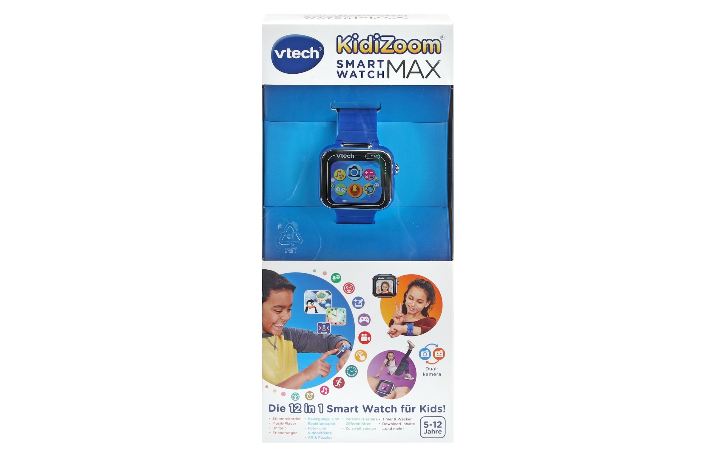 Vtech® Kinderkamera »KidiZoom Smart Watch MAX blau -DE-«