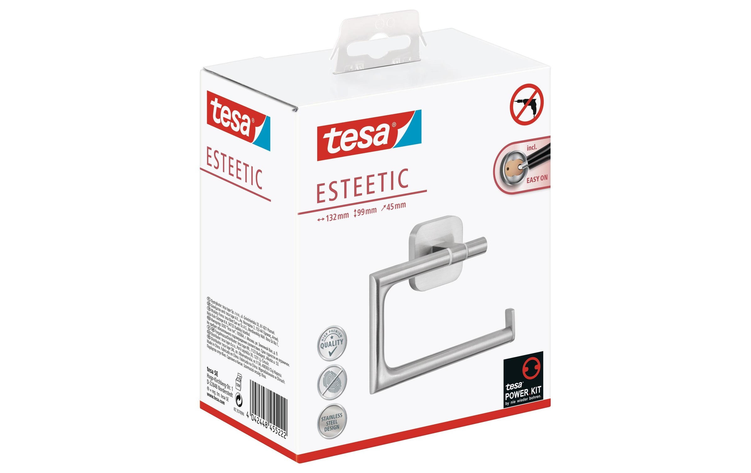 tesa Toilettenpapierhalter »Esteetic«