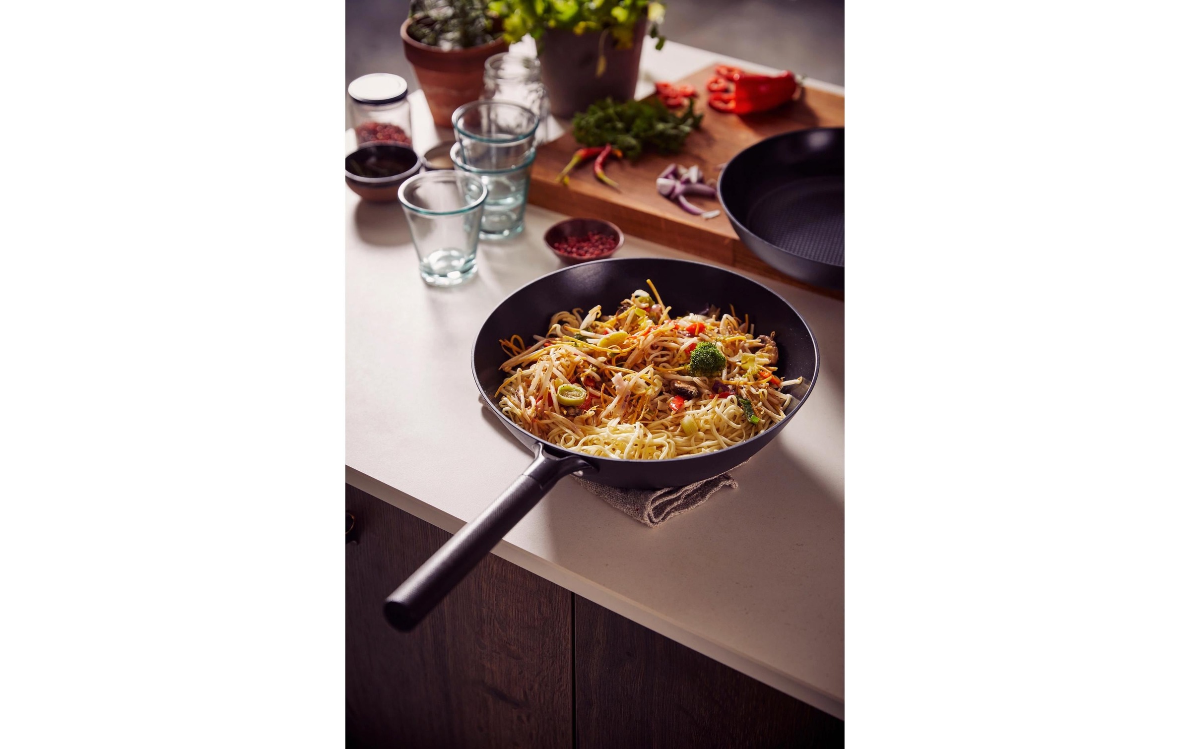 Brabantia Wok »Patron 28 cm«, Eisen, (1 tlg.)