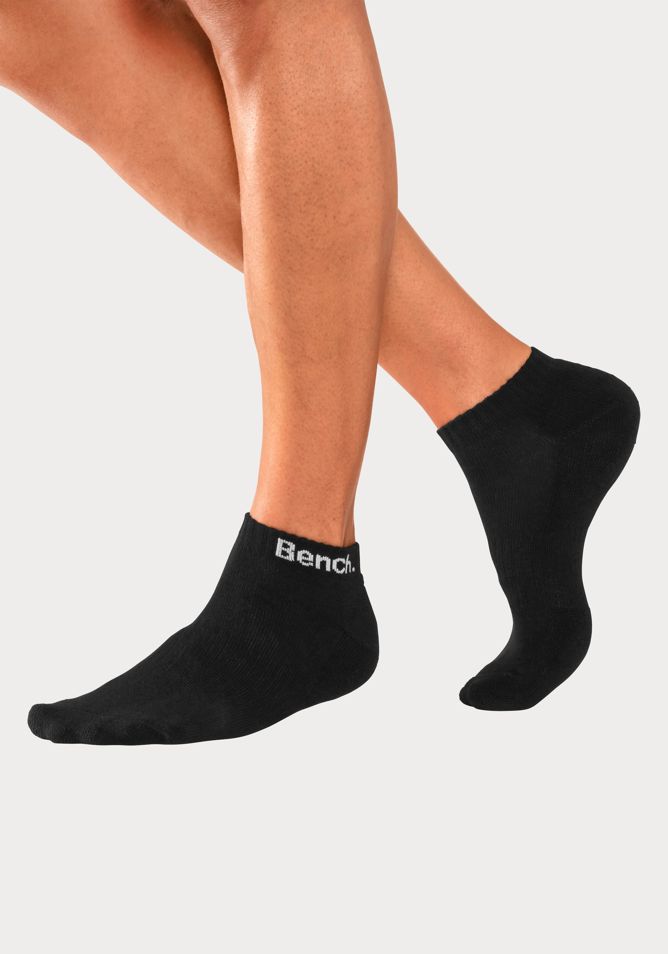 Bench. Sportsocken, (Packung), Tennis Kurzsocken mit Halbfussfrottee