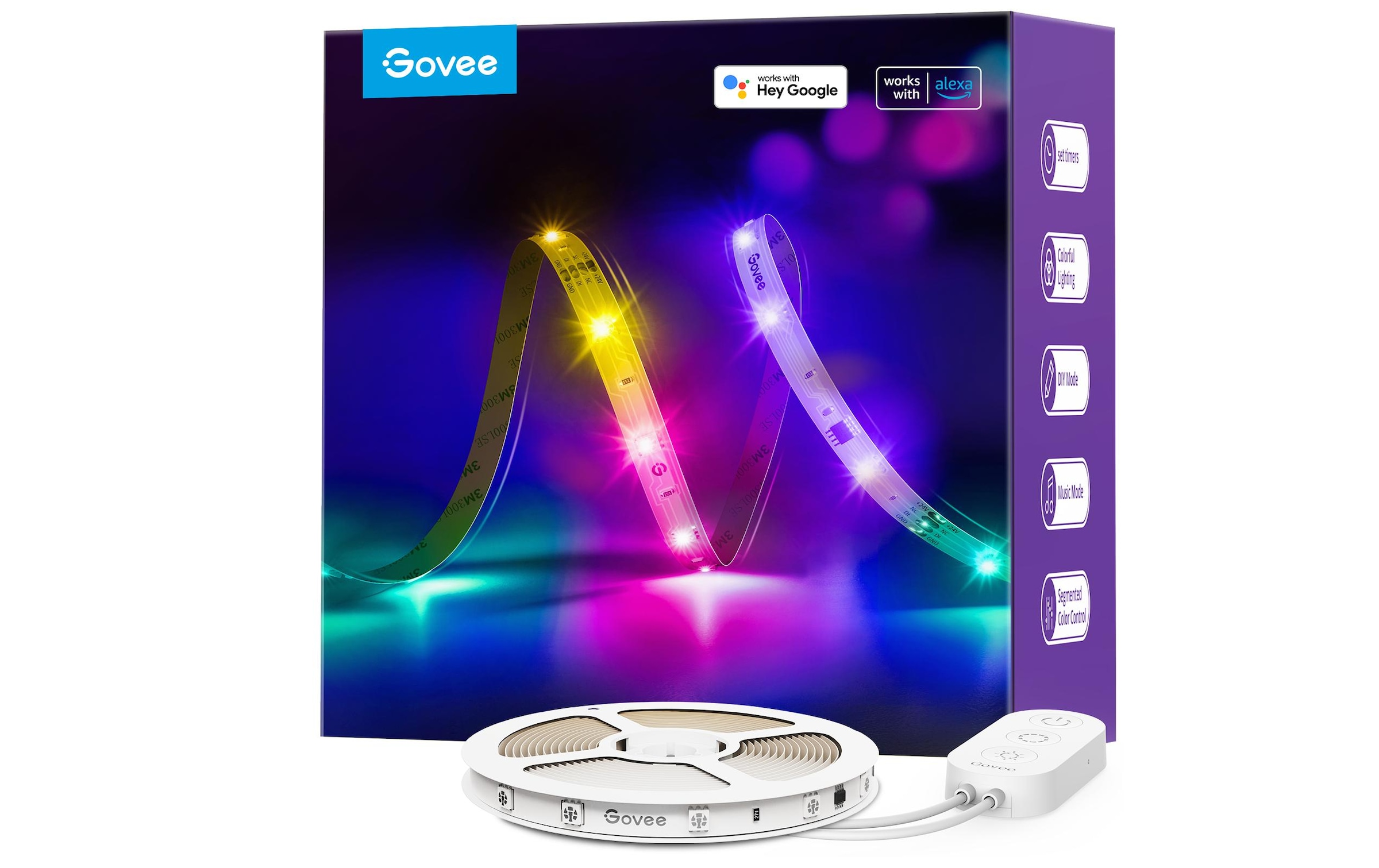 LED Deckenleuchte »Govee Basic Wi-Fi + Blue« online shoppen |  Jelmoli-Versand