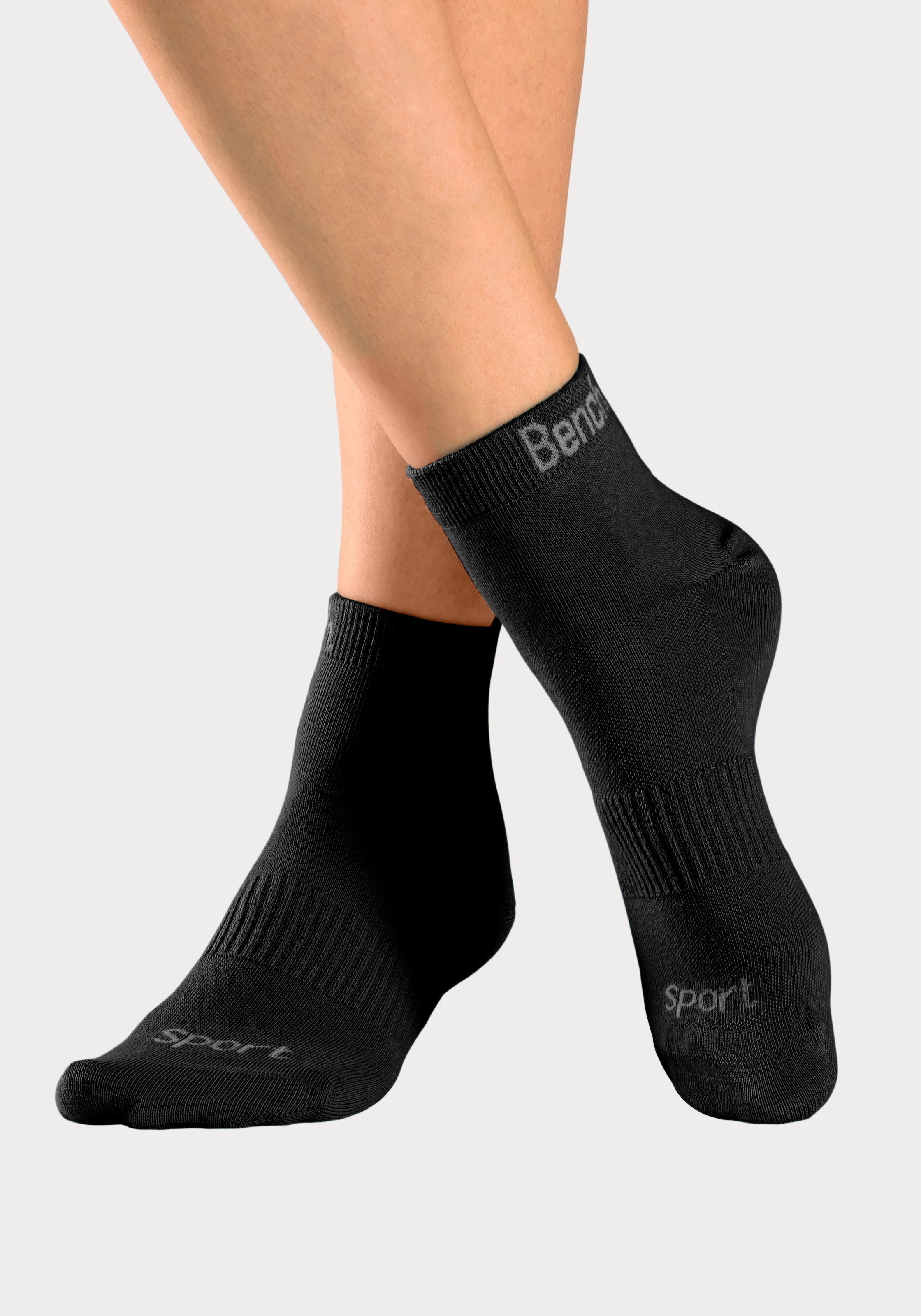 Bench. Sportsocken, (Packung, 6 Paar), mit antibakterieller Feuchtigkeitsregulierung