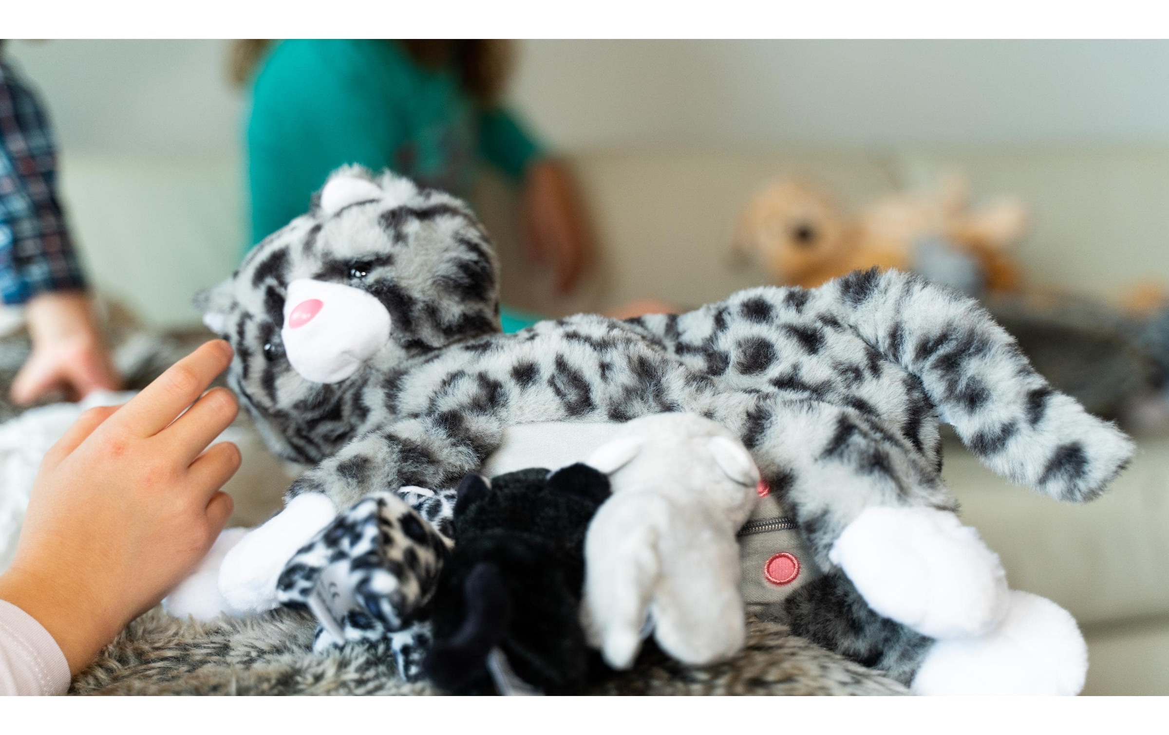 Kuscheltier »Mamanimals Mama Katze & Babys 25 cm«