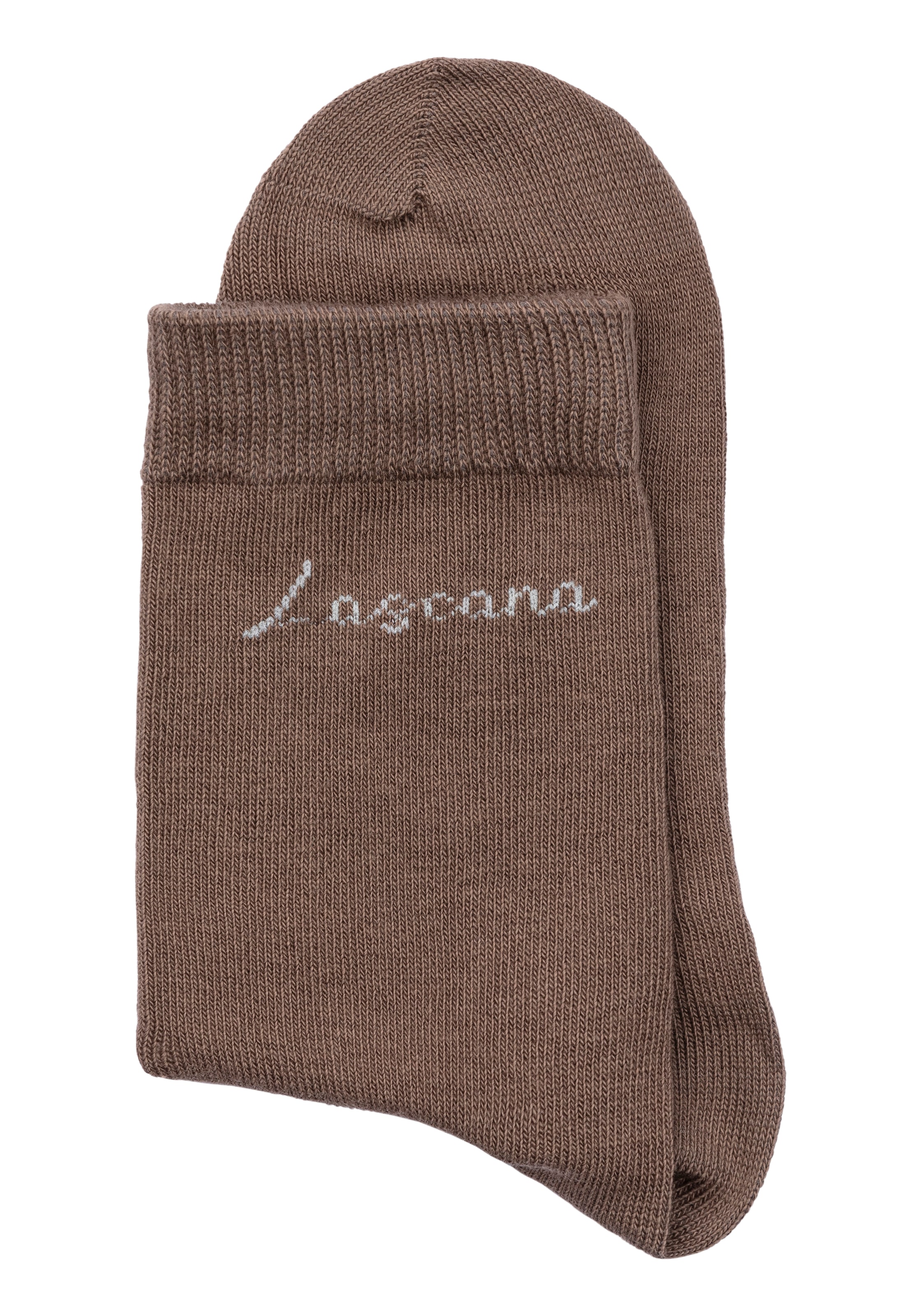 LASCANA Basicsocken, (Box, 4 Paar), in ansprechender Geschenkbox