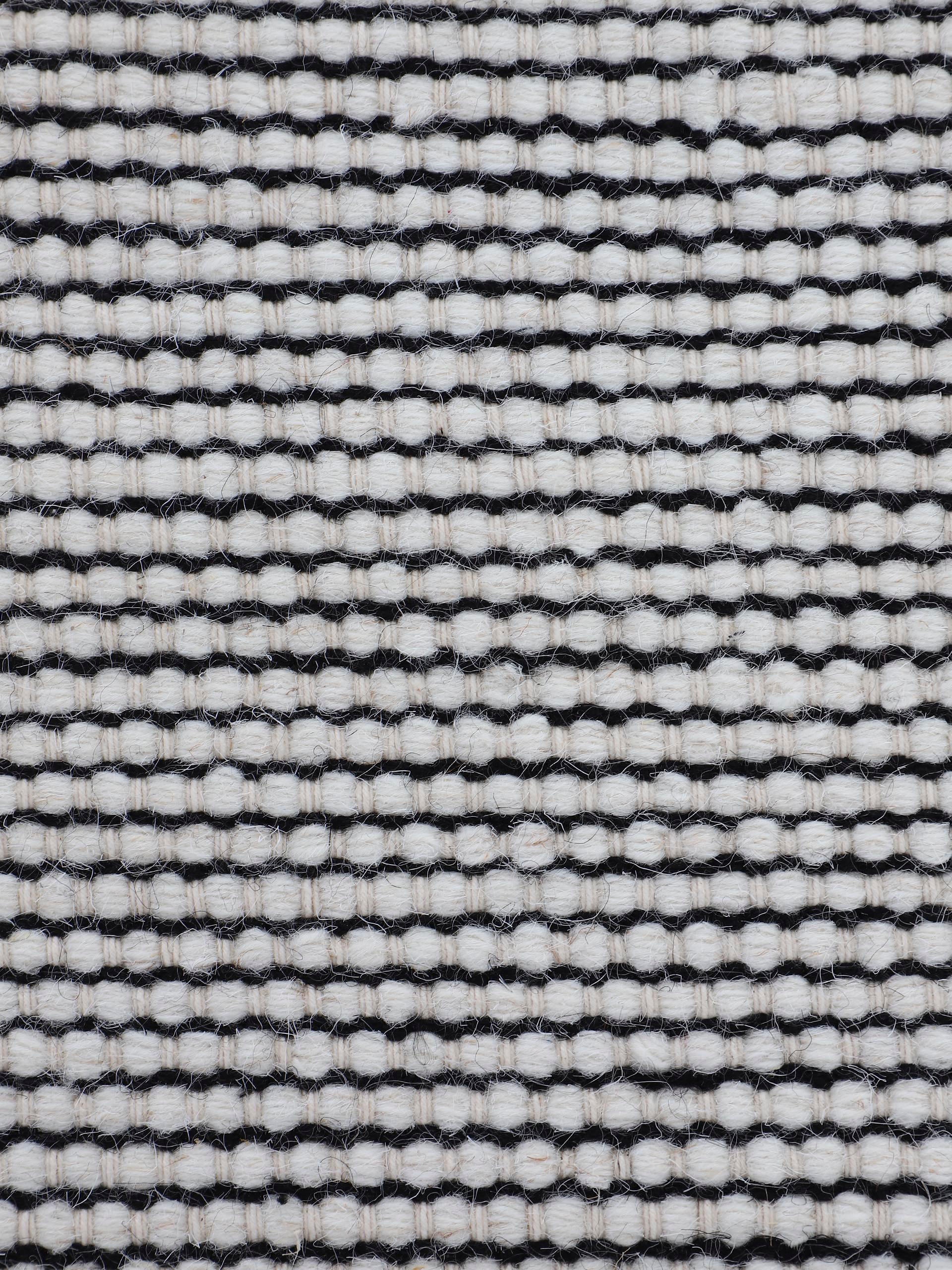 carpetfine Wollteppich »Mona,  auch als Läufer«, rechteckig, 5 mm Höhe, 80% Wolle, Wendeteppich aus Wolle/Baumwolle, Wohnzimmer