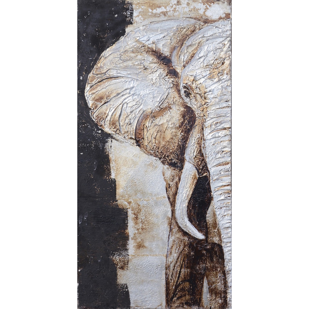 Bönninghoff Ölbild »Ölgemälde, Elefant«, (1 St.)