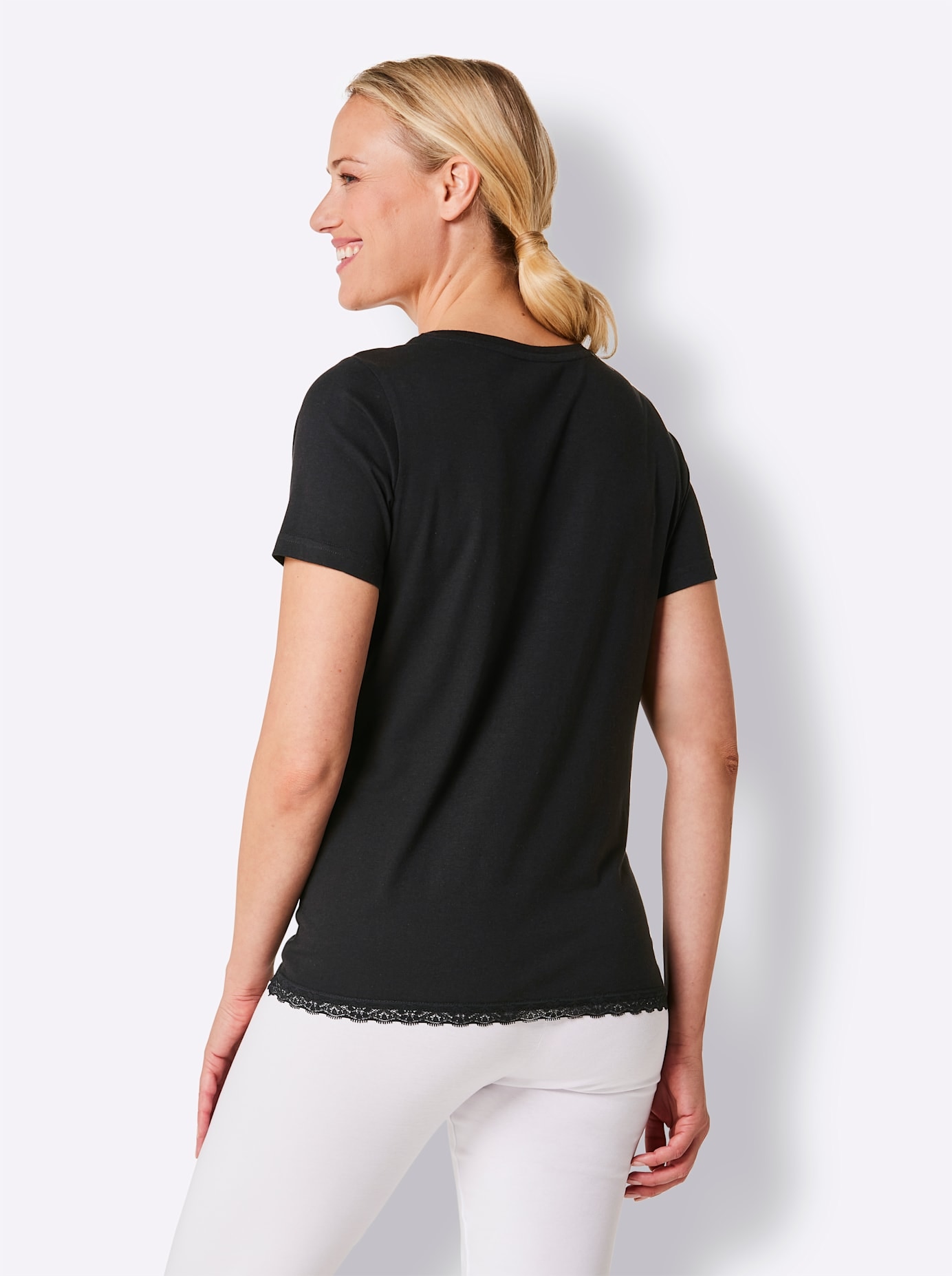 wäschepur Pyjamaoberteil »Schlafanzug-Shirt«, (1 tlg.)