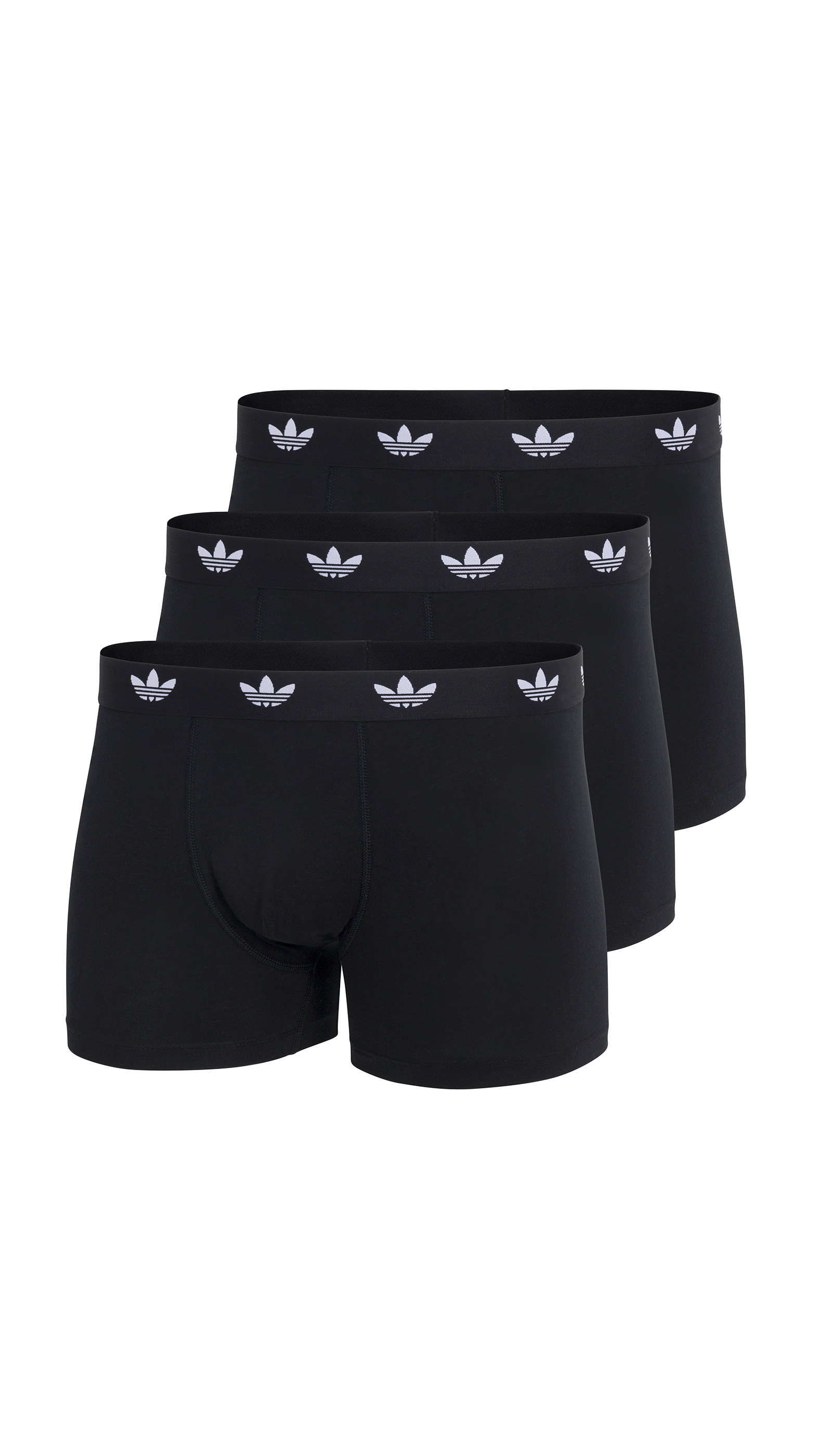 adidas Originals Trunk »Comfort Flex Cotton« 2er Pack, weich, elastisch, Baumwollmix, Logo-Bund, ohne Eingriff