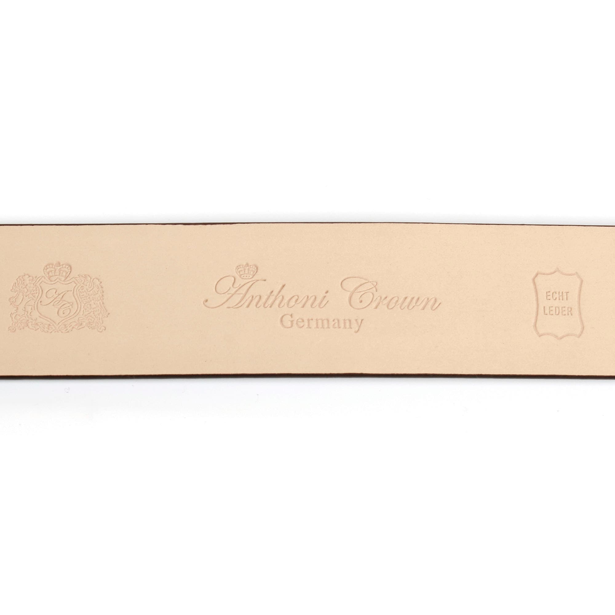 Schliesse Crown bestellen online Ledergürtel, Anthoni Golf-Prägung, Schweiz Jelmoli-Versand bezogene bei mit
