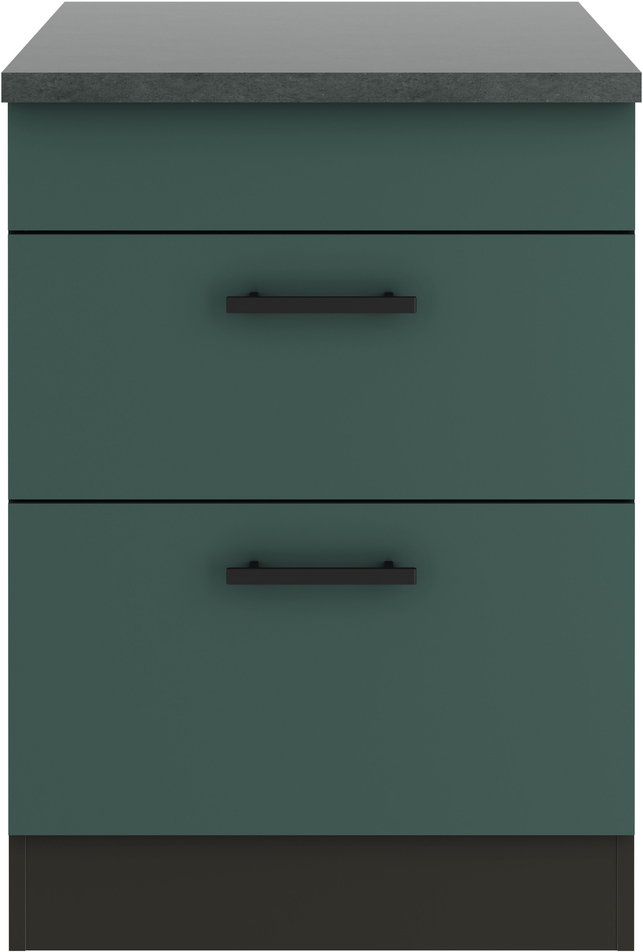 OPTIFIT Kochfeldumbauschrank "Palma" Breite 60 cm, für Kochfelder, mit 2 Auszügen
