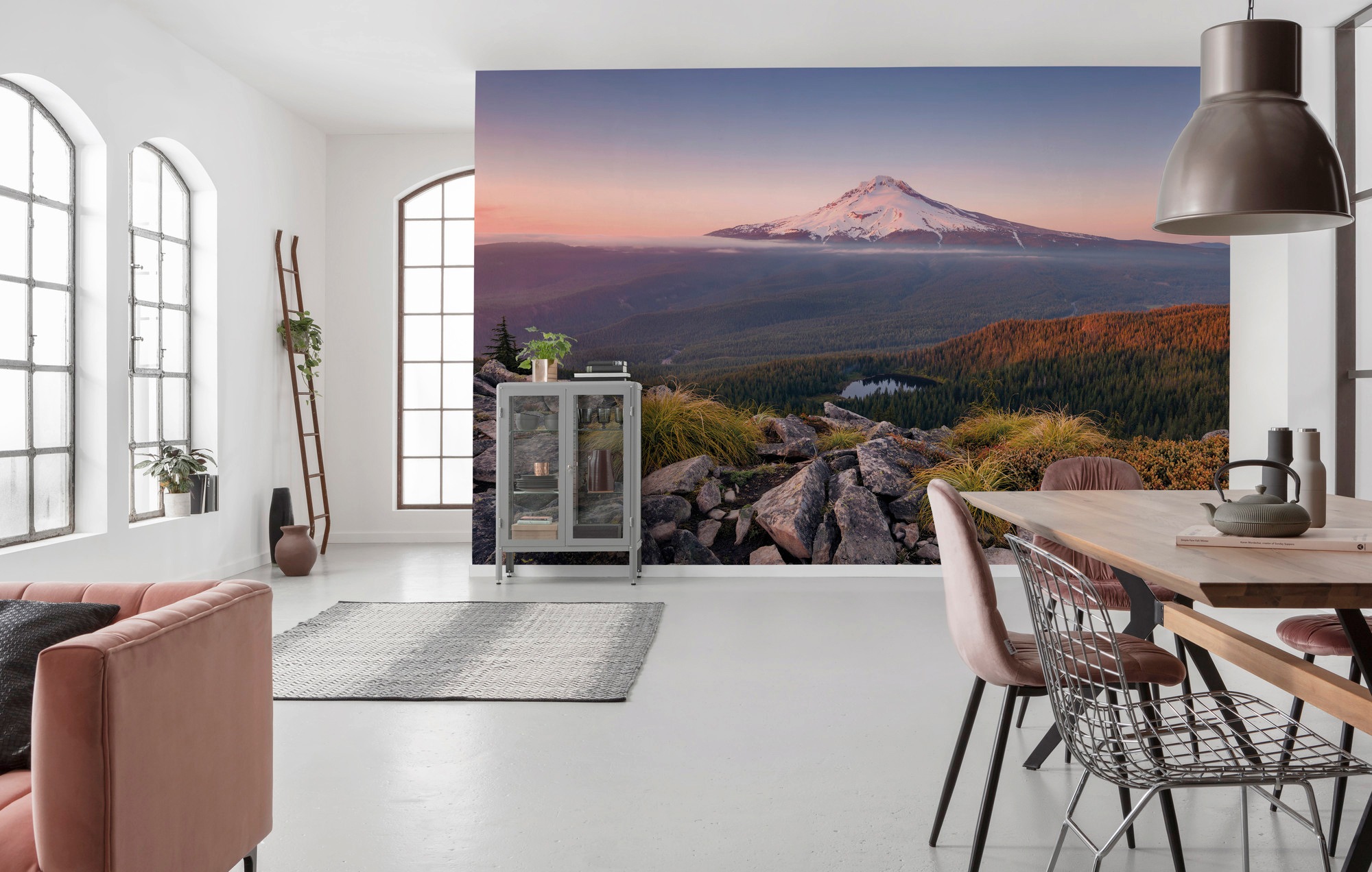 Komar Vliestapete »Digitaldruck Vlies - Kingdom of a Mountain - Grösse 450 x 280 cm«, bedruckt, Wohnzimmer, Schlafzimmer