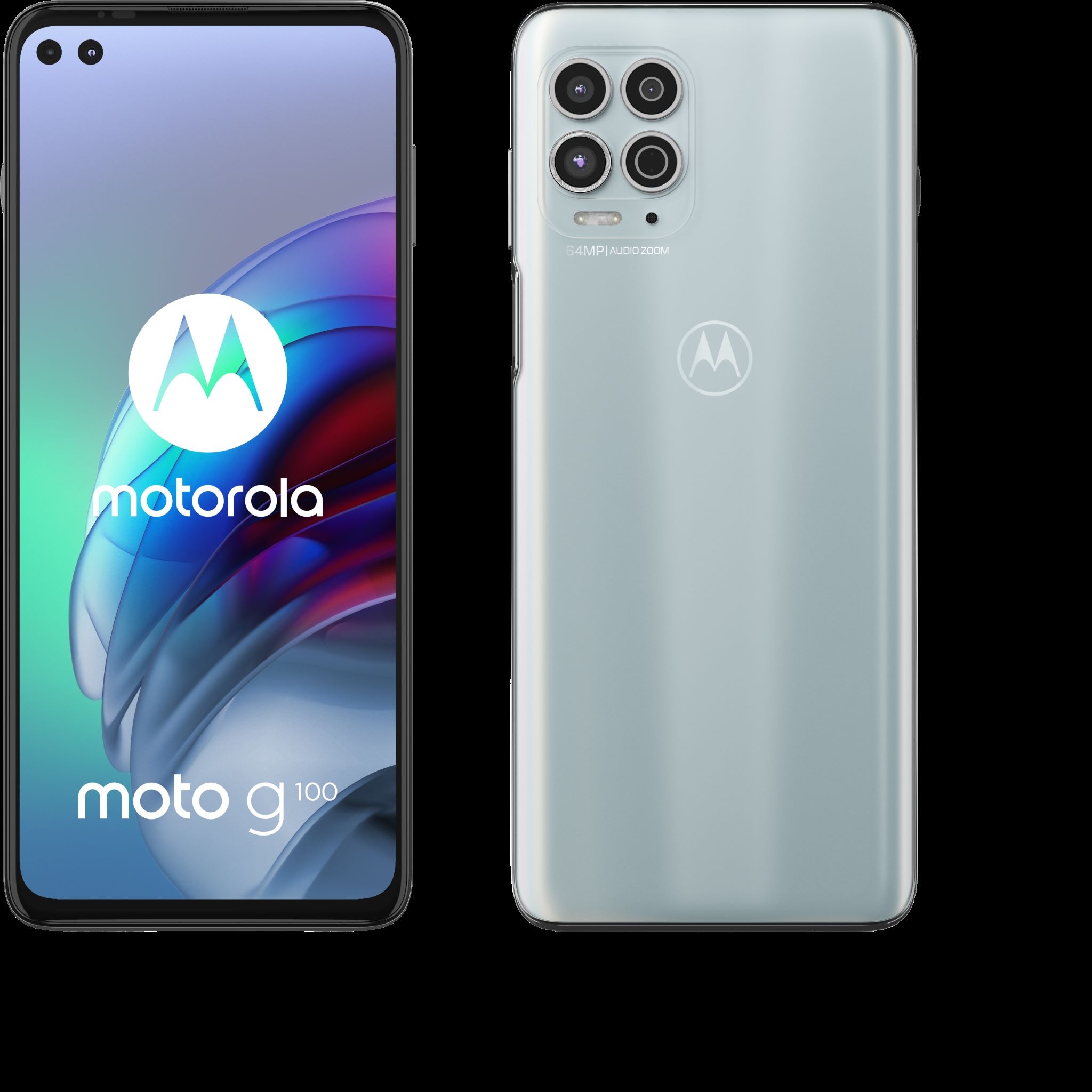 Motorola Smartphone »Moto G100«, Iridescent Sky, 17,0 cm/6,7 Zoll, 128 GB Speicherplatz, 64 MP Kamera