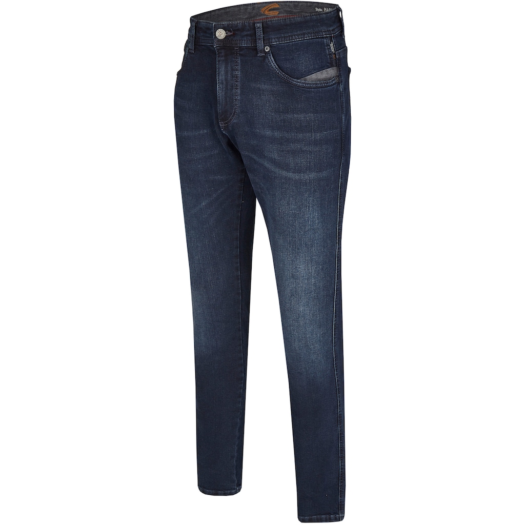 camel active 5-Pocket-Jeans »MADISON«, leichter Used-Look