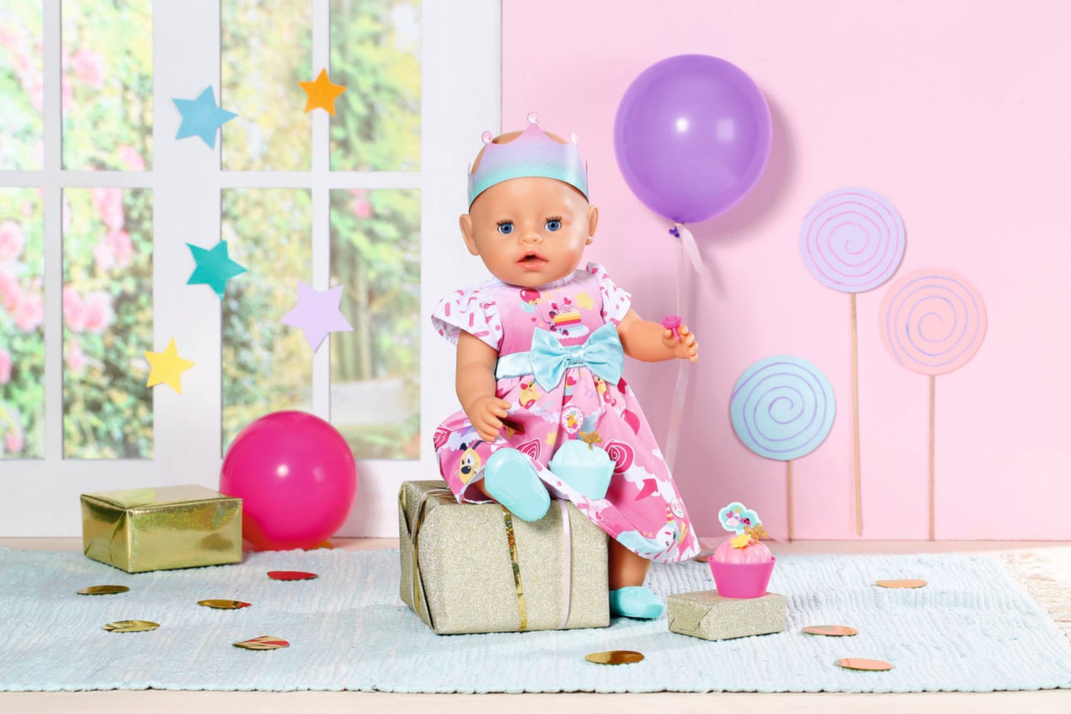 Baby Born Puppenkleidung »Deluxe Geburtstag, 43 cm«