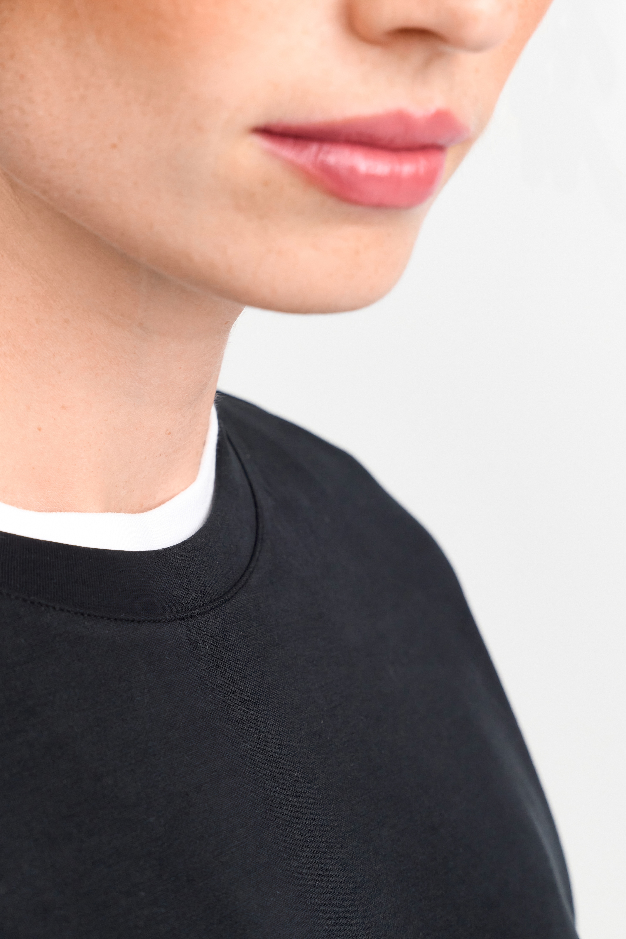 RICHROYAL Sweatshirt »2409 T Peach Crew«, überschnittene Schultern, softer Griff, Rundhals