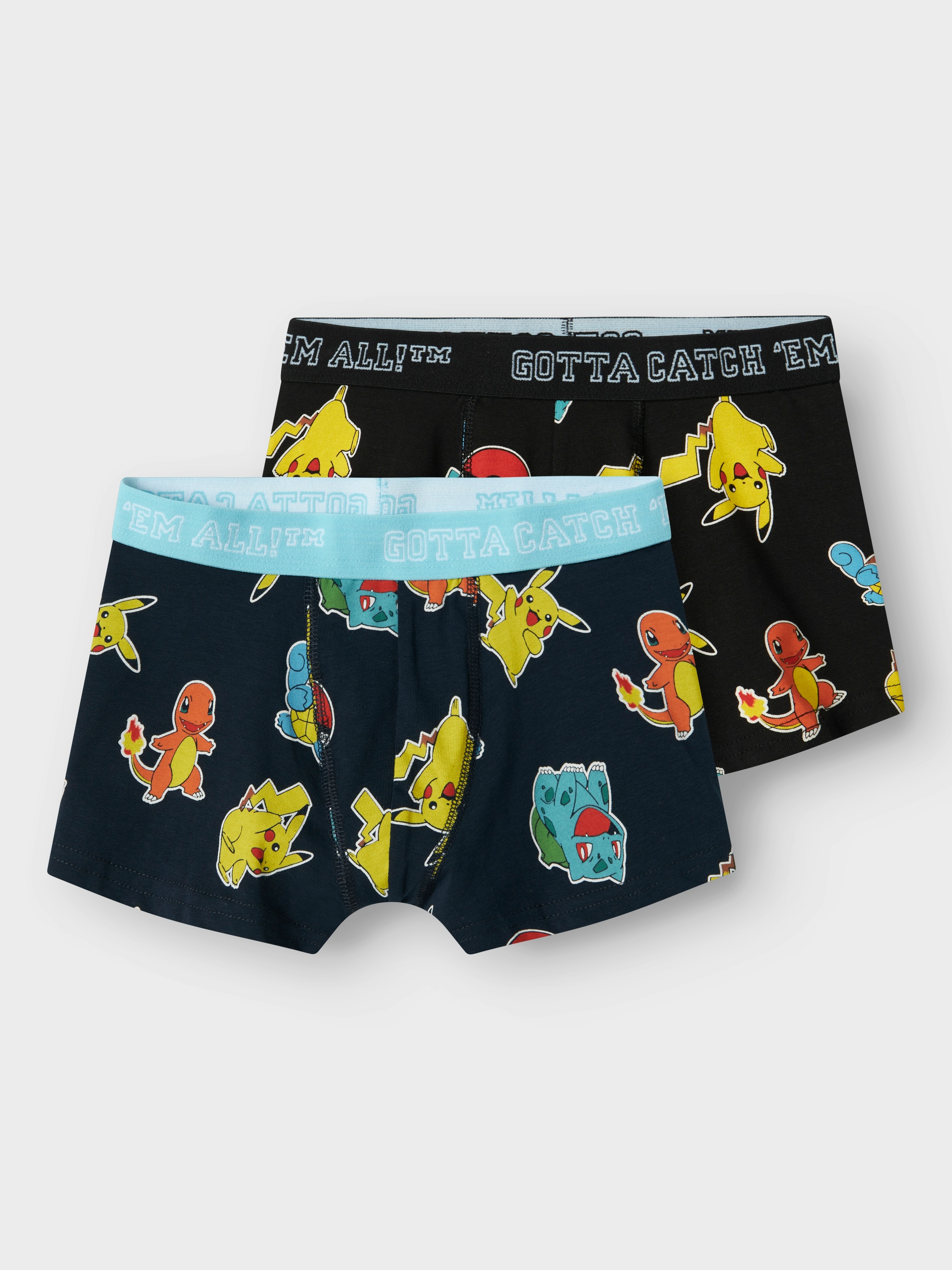 Name It Boxershorts »NKMASGAR POKEMON 2P BOXER NOOS SKY« Packung, 2 Stk.