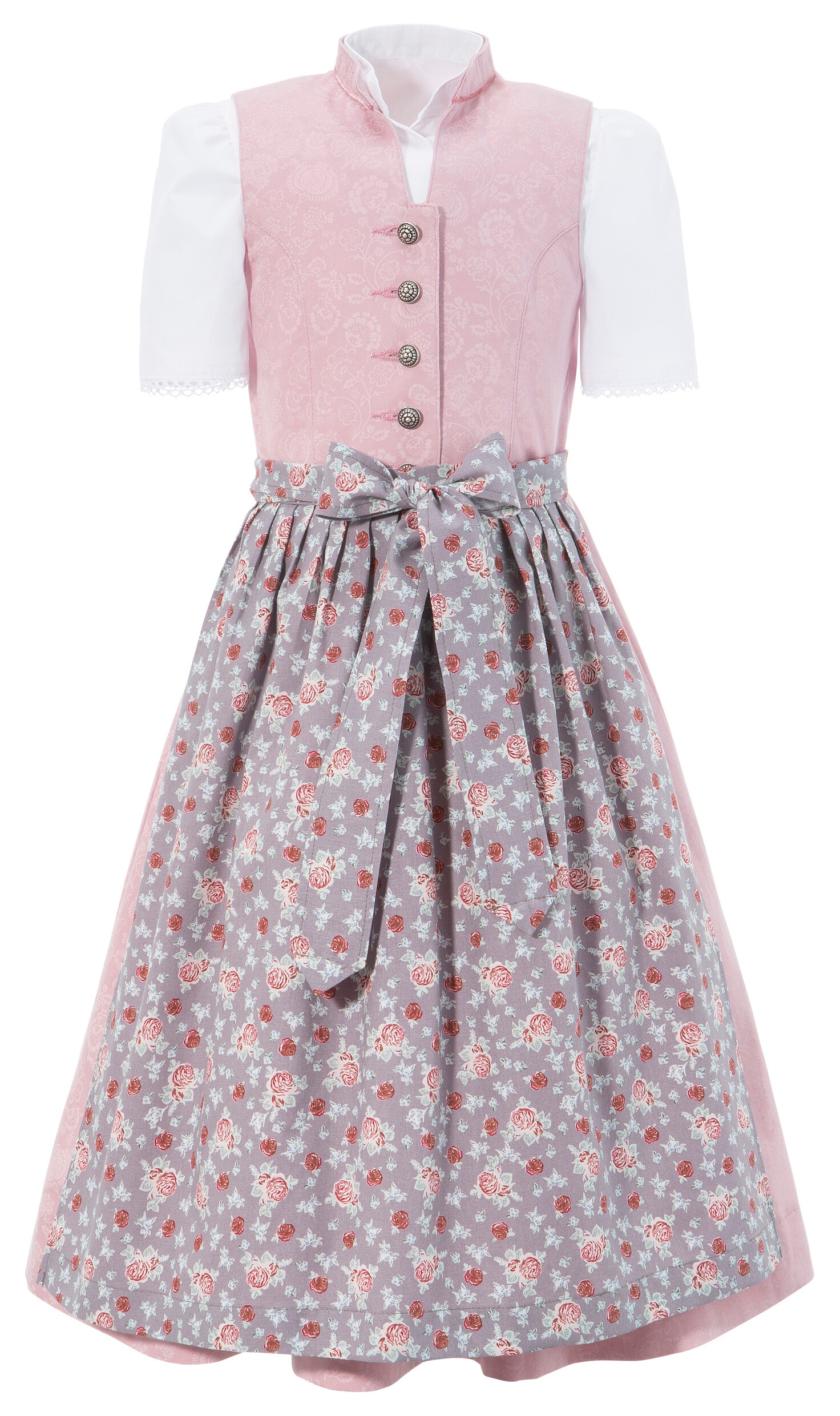 Image of Ackermann - Berwin & Wolff Dirndl, (3 tlg.), Kinder, mit hochgeschlossenem Kragen einkaufen bei Ackermann Versand Schweiz