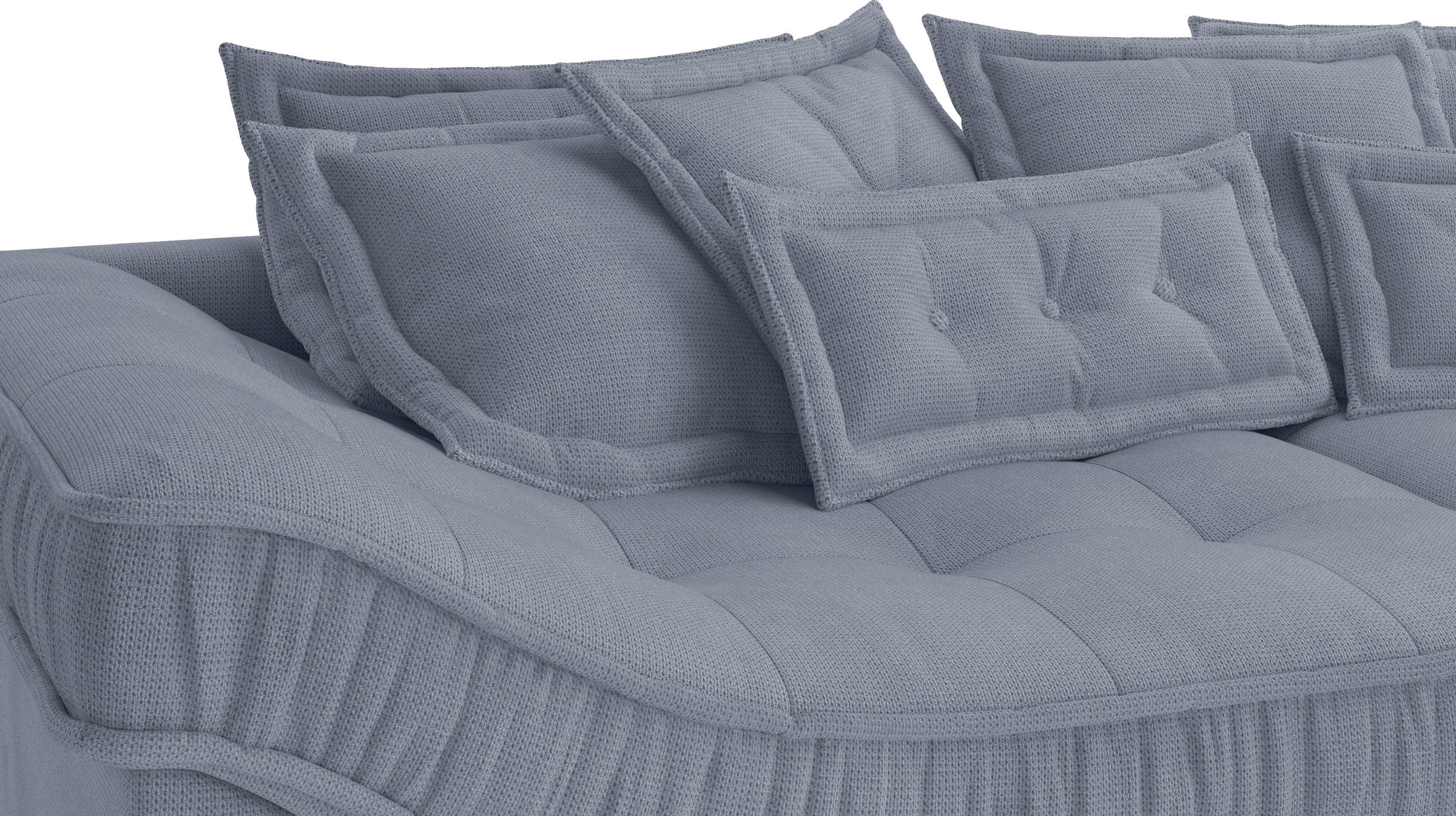 Mr. Couch Ecksofa »Diwan II, L-Form«, Wahlweise mit Kaltschaumpolsterung bis 140 kg belastbar