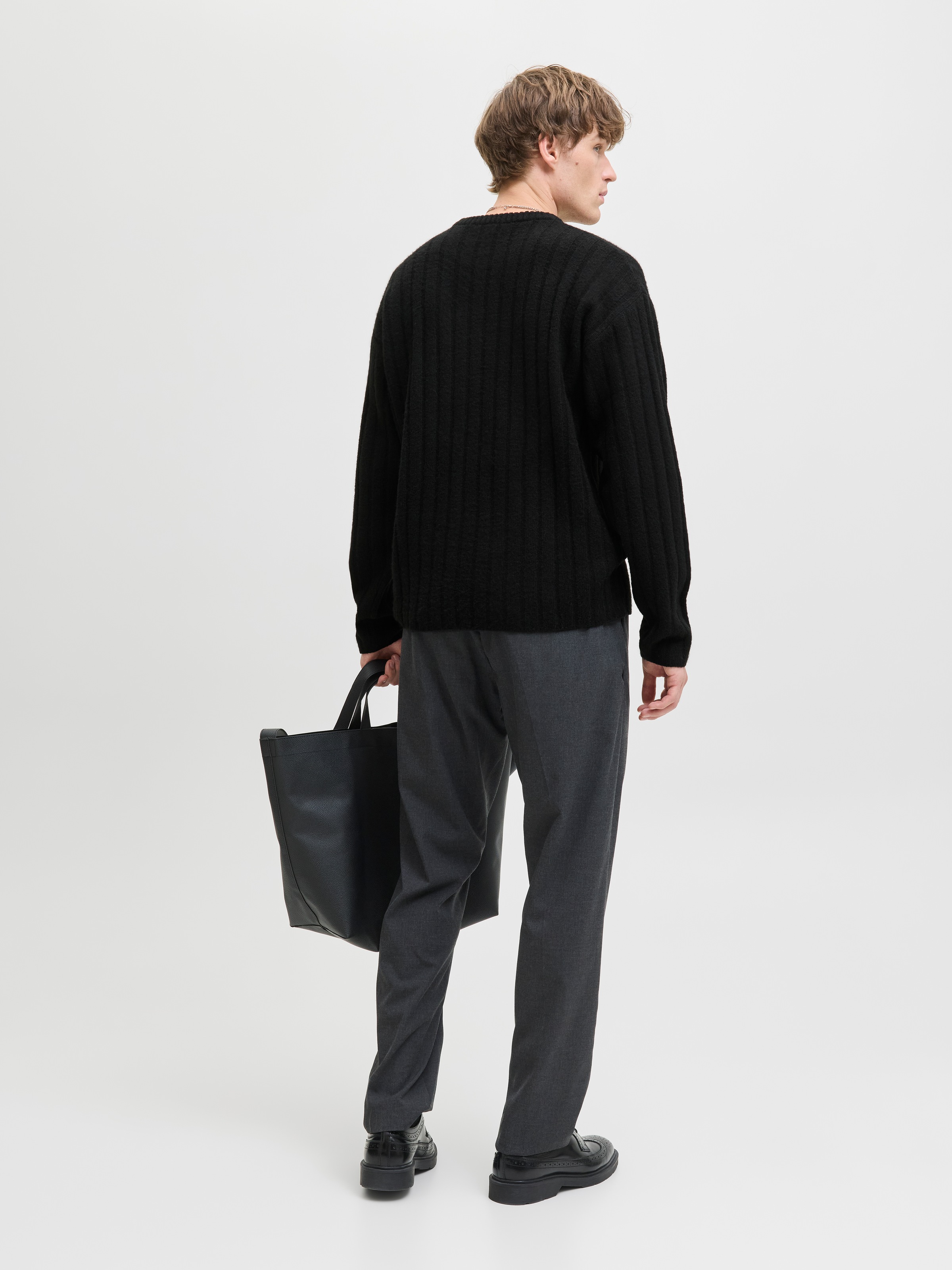 Jack & Jones Strickpullover »JJEBRADLEY CARTER KNIT CREW NECK LN«