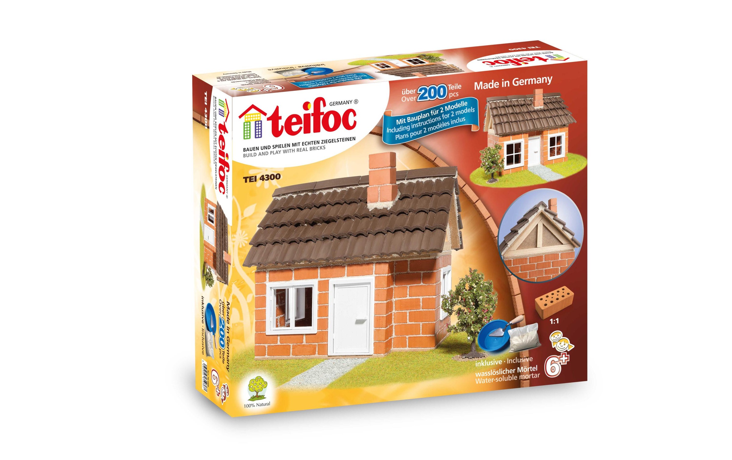 teifoc Steinbaukasten »Fachwerkhaus«