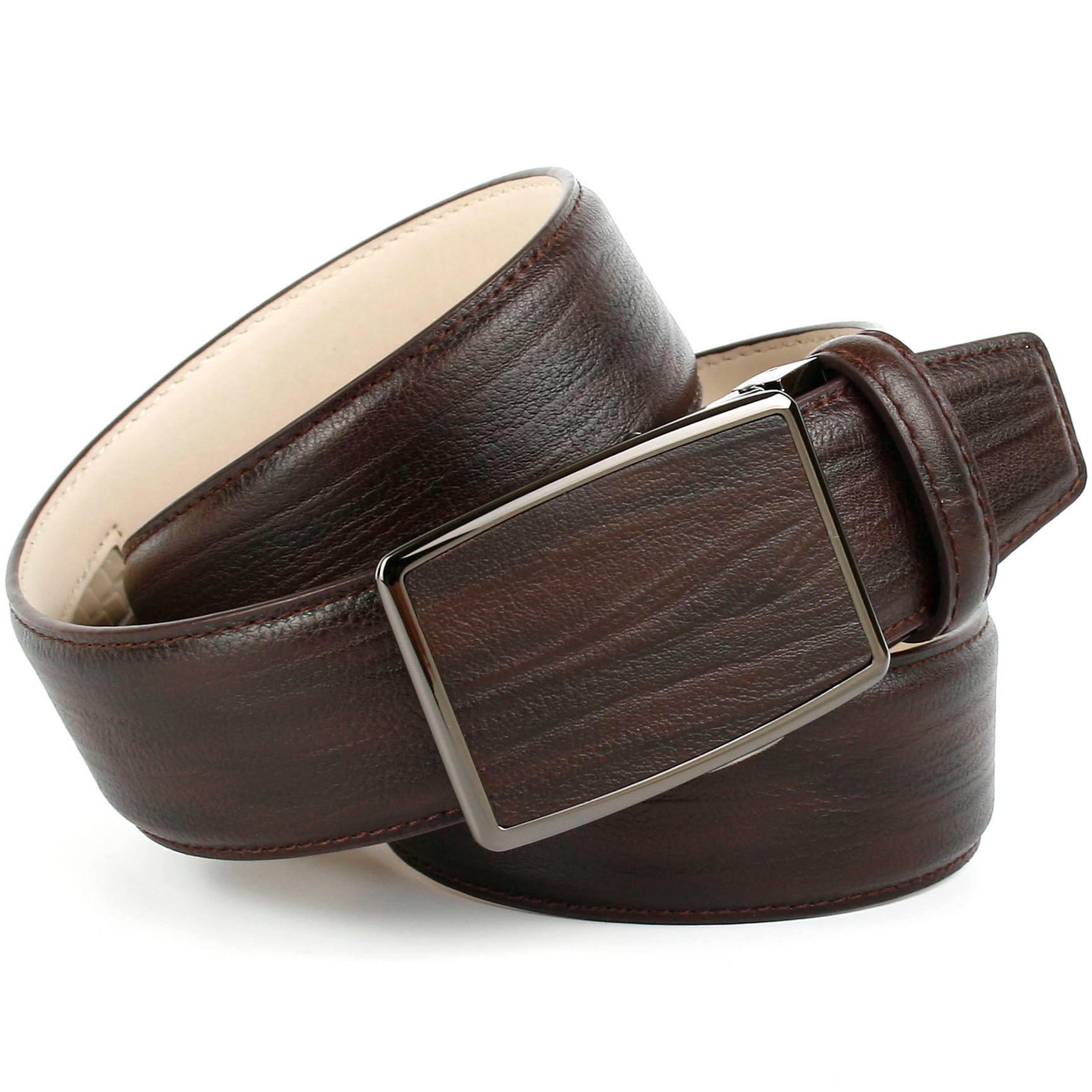Anthoni Crown Ledergürtel, mit Karbon-Schliesse und Kontrast-Stitching  online shoppen | Jelmoli-Versand