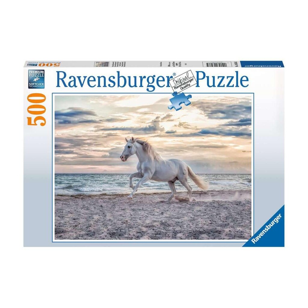 Ravensburger Puzzle »Pferd am Strand«, (500 tlg.)