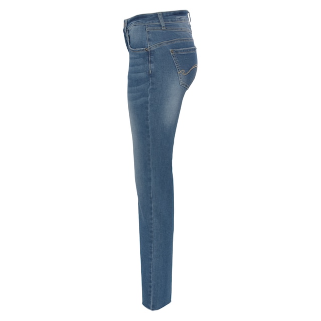 KangaROOS Regular-fit-Jeans »STRAIGHT-FIT MID RISE«, Mit offenem Saum -  NEUE KOLLEKTION online shoppen bei Jelmoli-Versand Schweiz