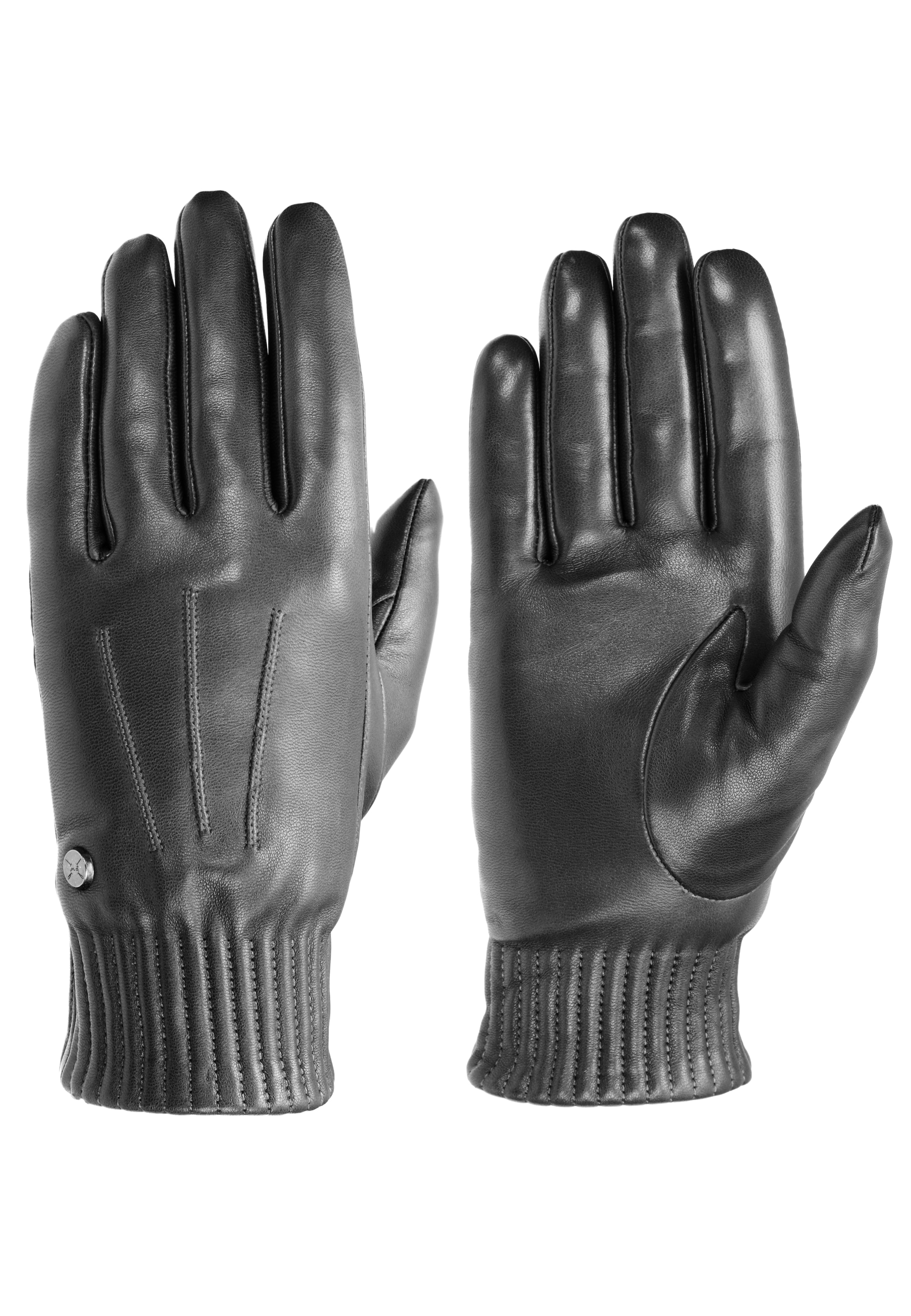 PEARLWOOD Lederhandschuhe »MIMI« 1 Paar, weiches Fleecefutter, Temperaturregulierend
