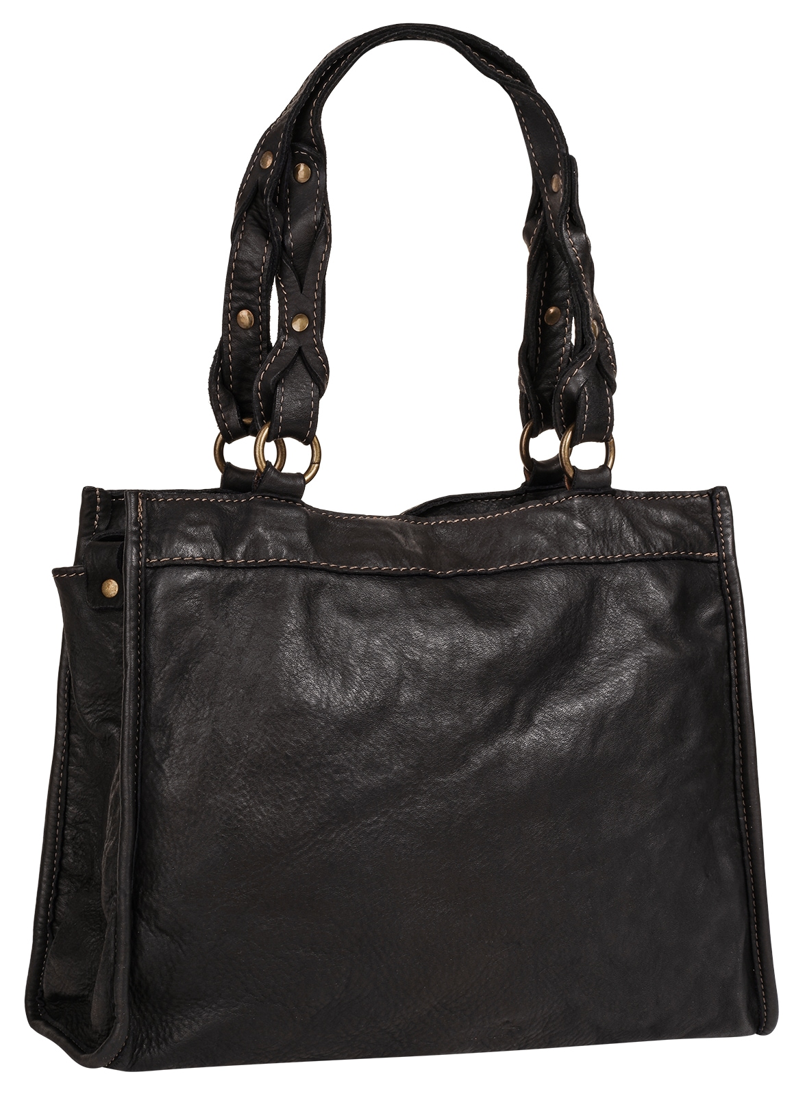 Samantha Look Shopper, echt Leder, Made in Italy
