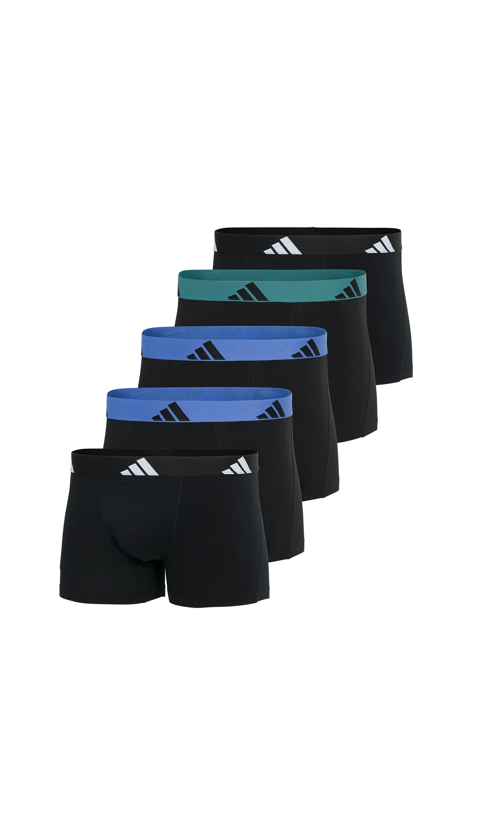adidas Sportswear Trunk »Active Flex Cotton« 5er Pack, Multipack, elastisch, Logo-Bund, ohne Eingriff