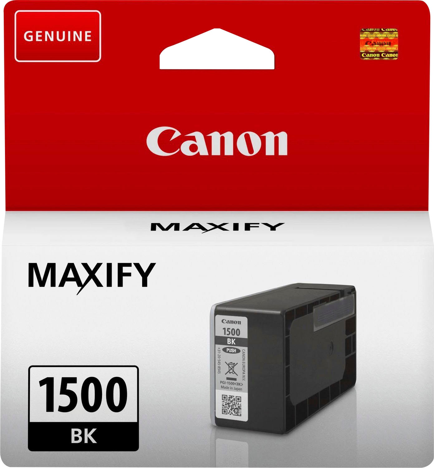 Canon Tintenpatrone »PGI-1500BK« original Druckerpatrone 1500 schwarz