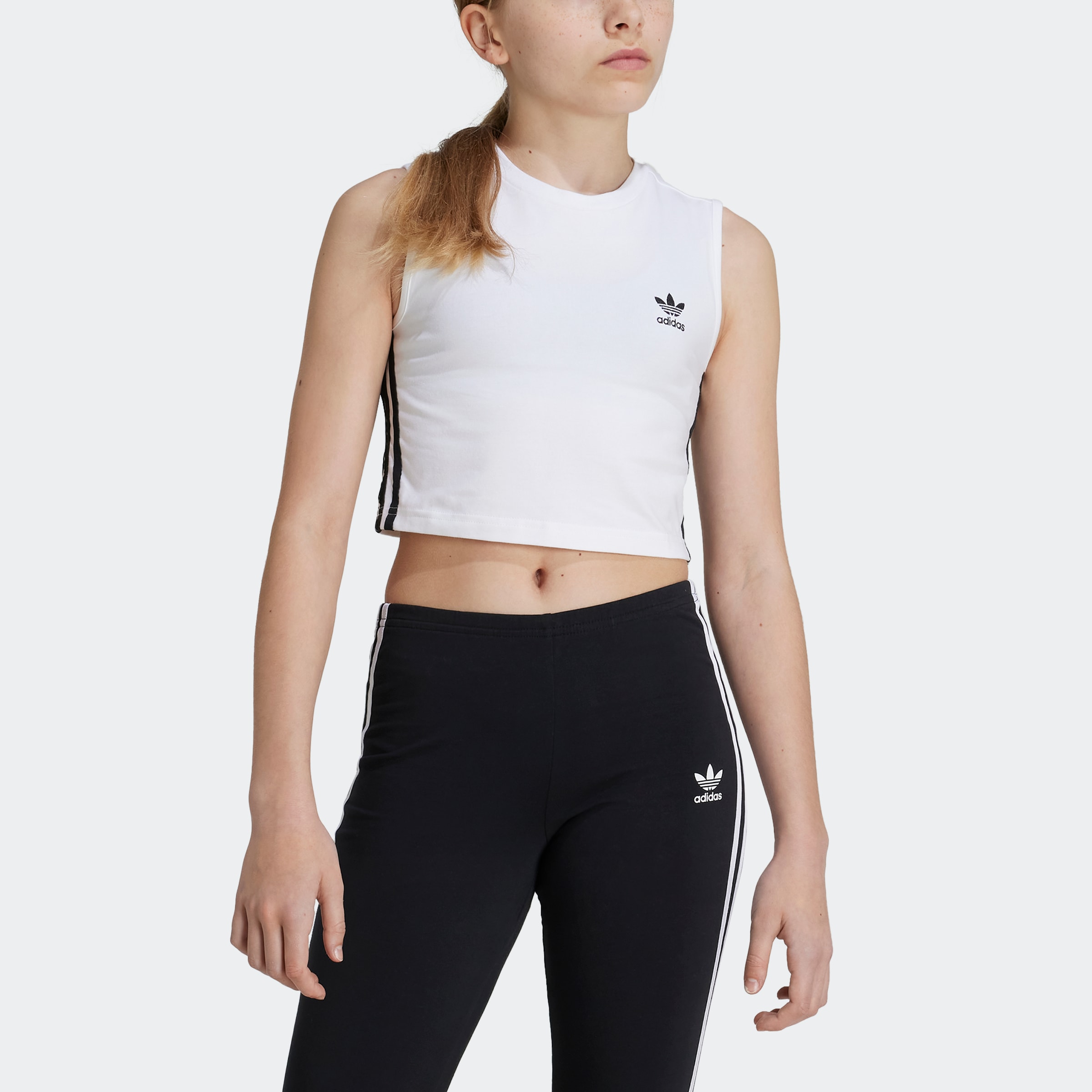 Bauchfreies adidas top online