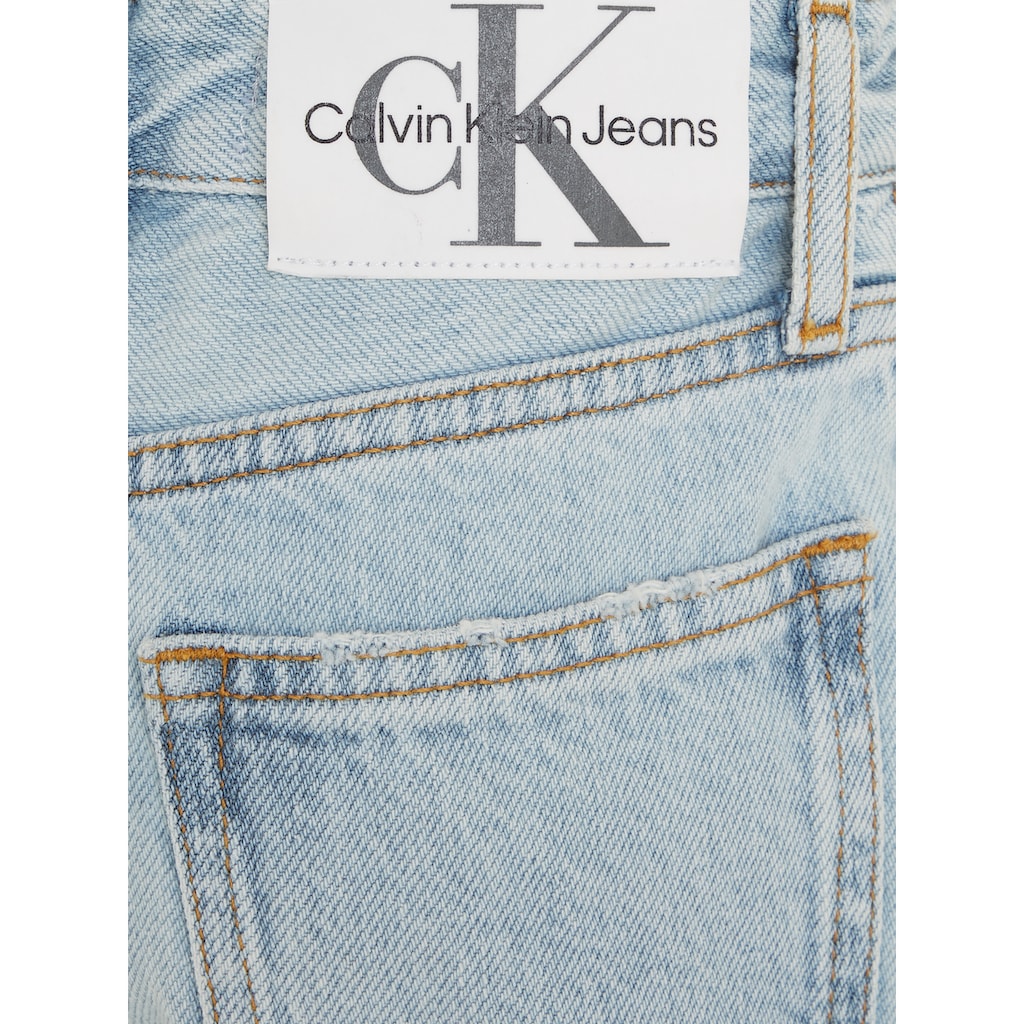 Calvin Klein Jeans Shorts »BARREL POWDER BLUE DENIM SHORTS«