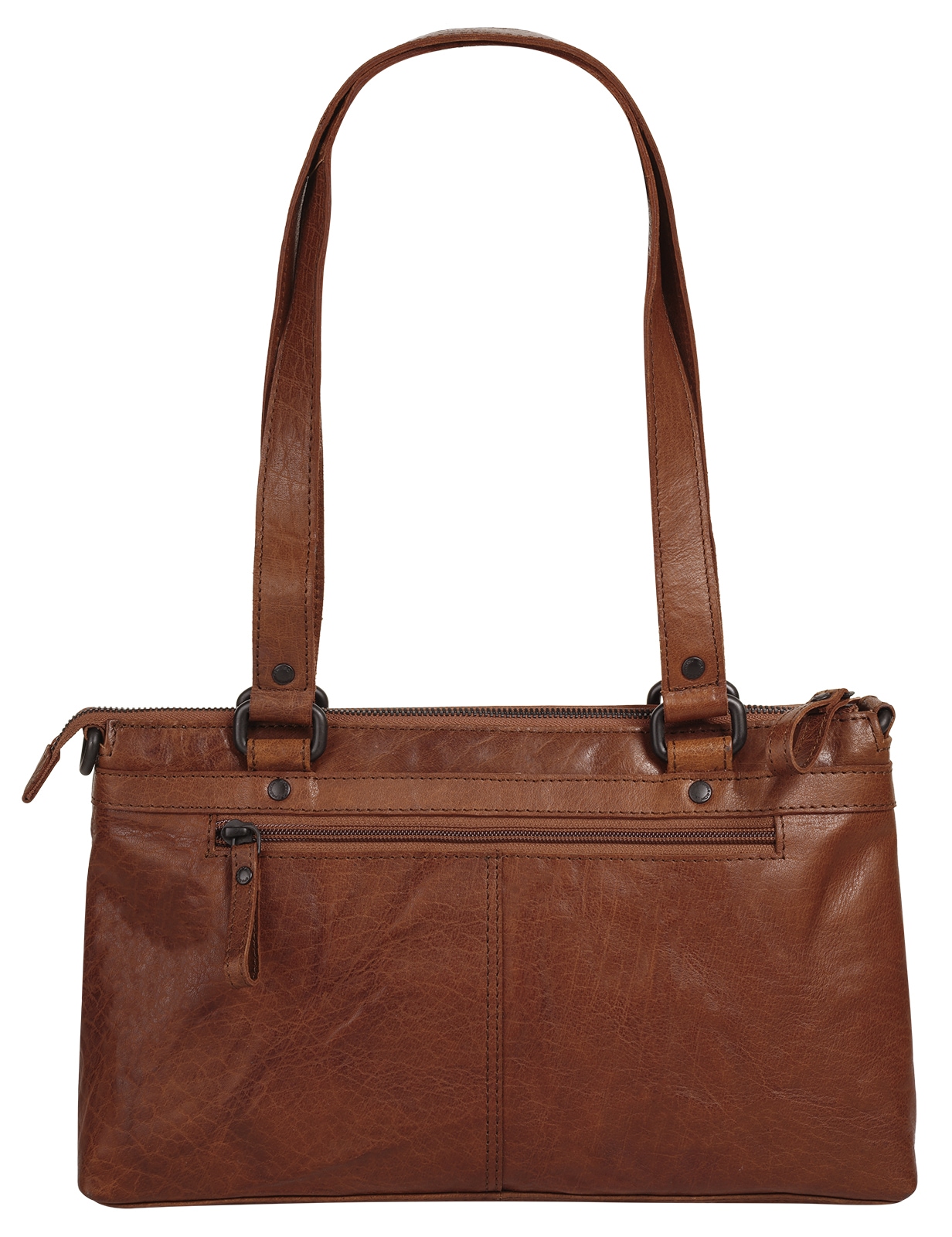 Spikes & Sparrow Henkeltasche, echt Leder