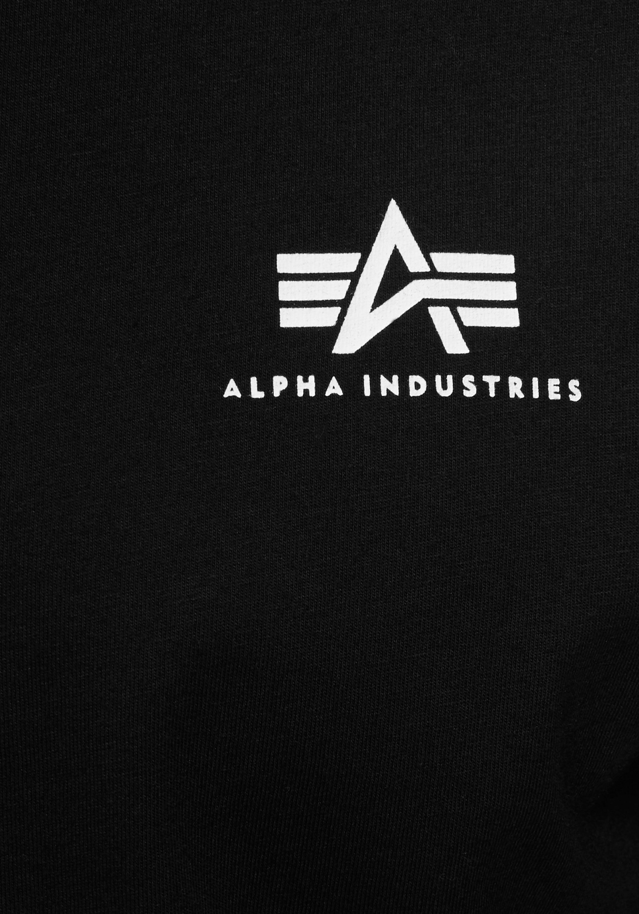 Alpha Industries Rundhalsshirt »BASIC T SMALL LOGO«