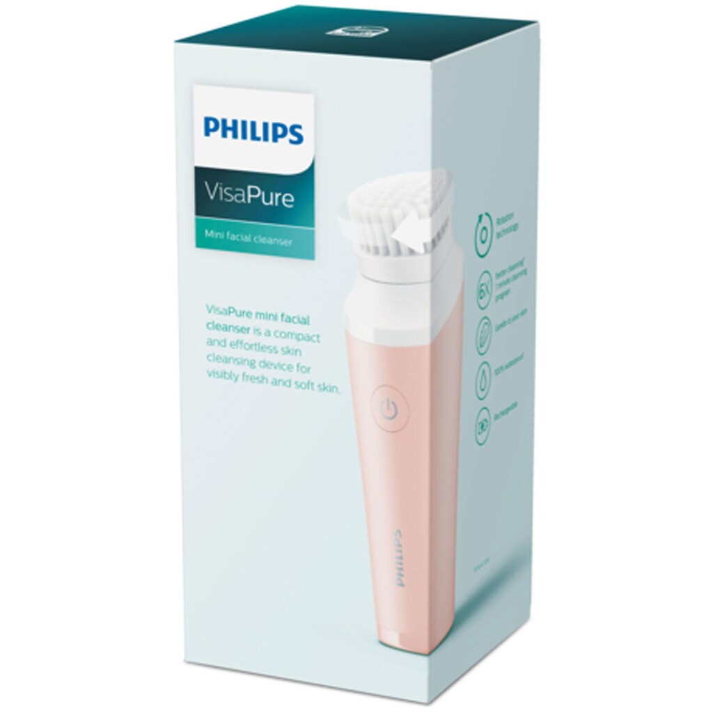 Philips Elektrische Gesichtsreinigungsbürste »BSC111/06«, (Set, 2 tlg., inkl. Bürstenkopf für normale Haut)
