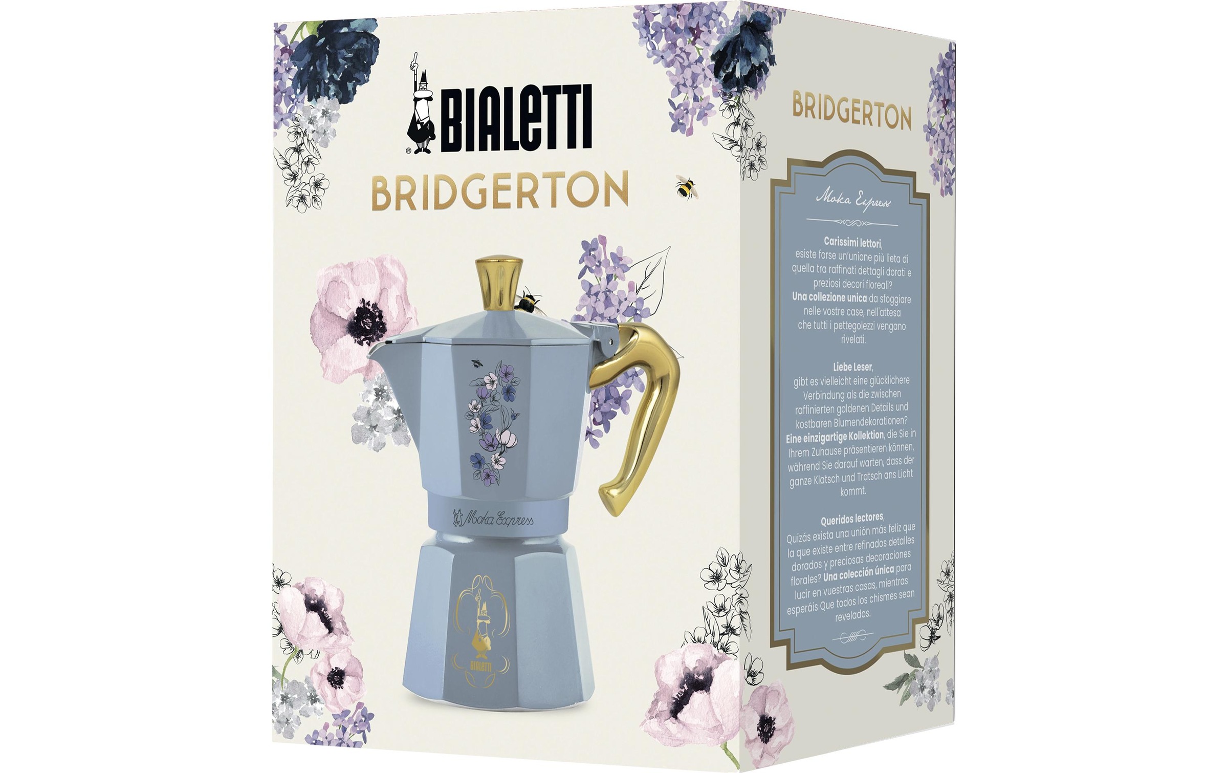 BIALETTI Espressokocher »Bridgerton Moka Express 6 Tassen«